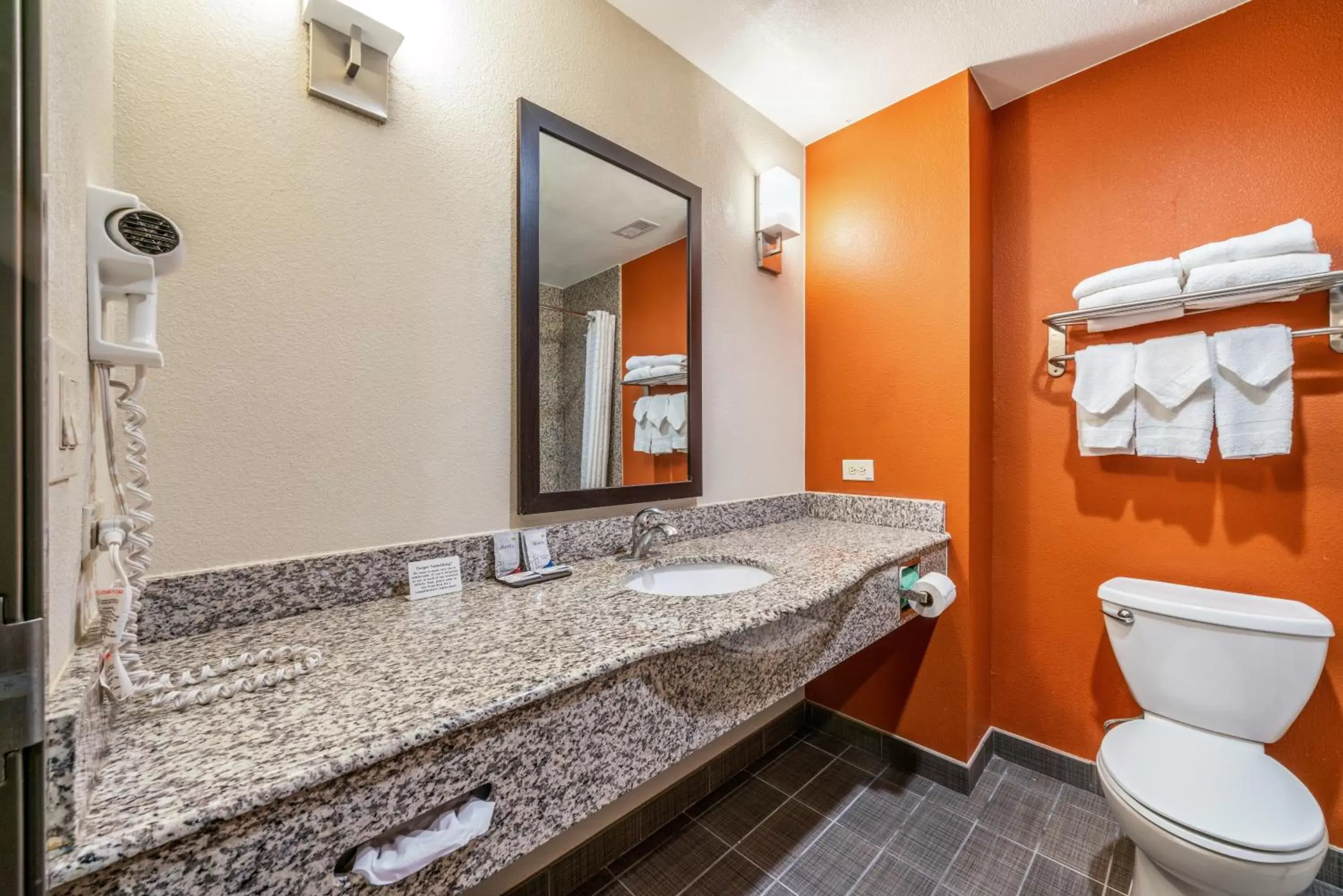 Bathroom in Restwell Inn & Suites I-45 North