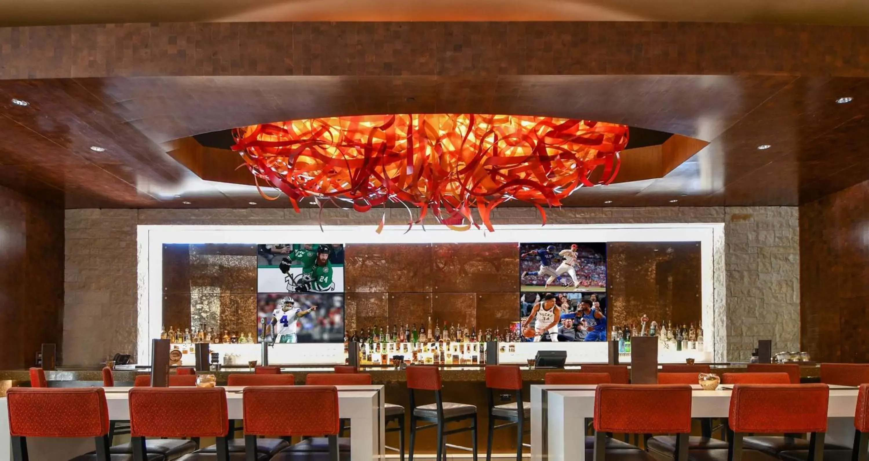Lounge or bar, Restaurant/Places to Eat in Hilton Dallas/Plano Granite Park