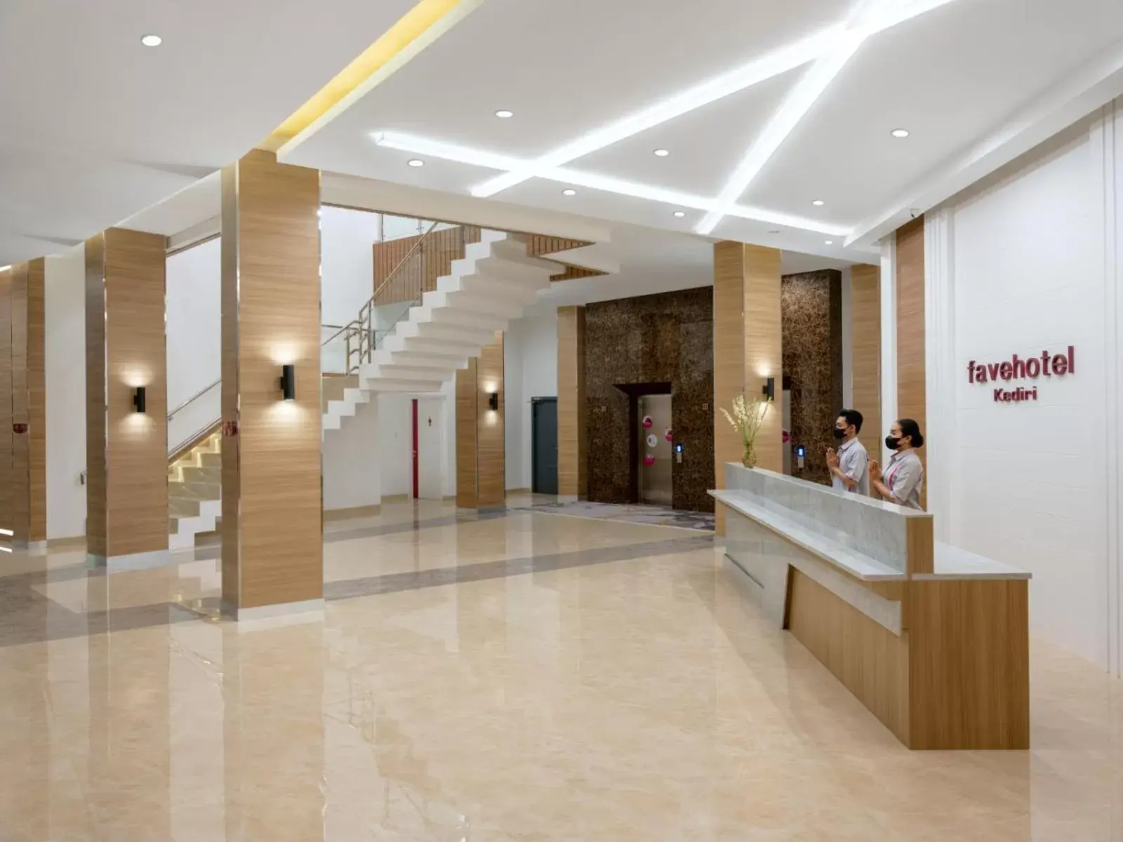 Lobby or reception in favehotel Kediri Lobby or reception in favehotel Kediri