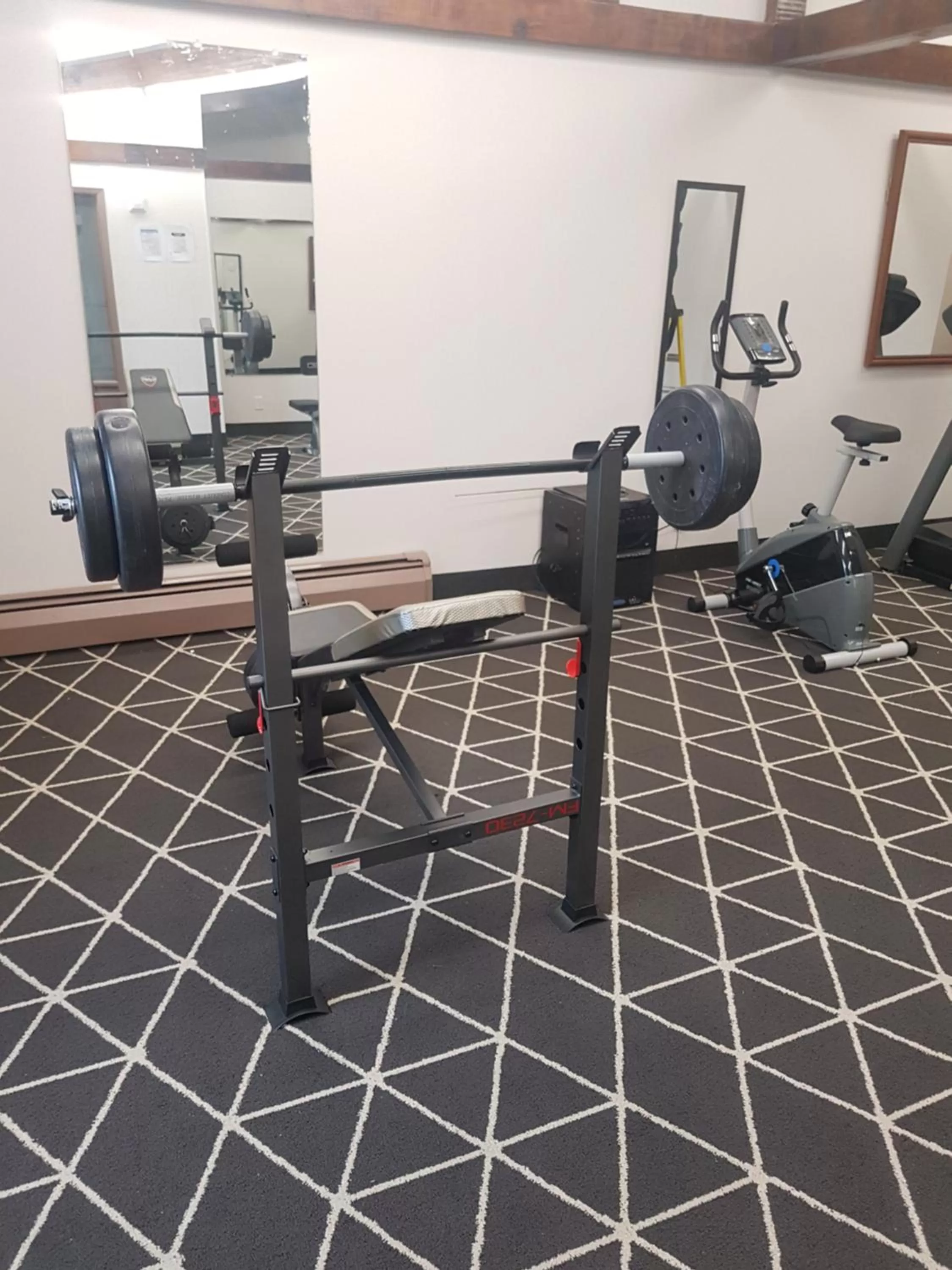 Fitness centre/facilities in King Hotel