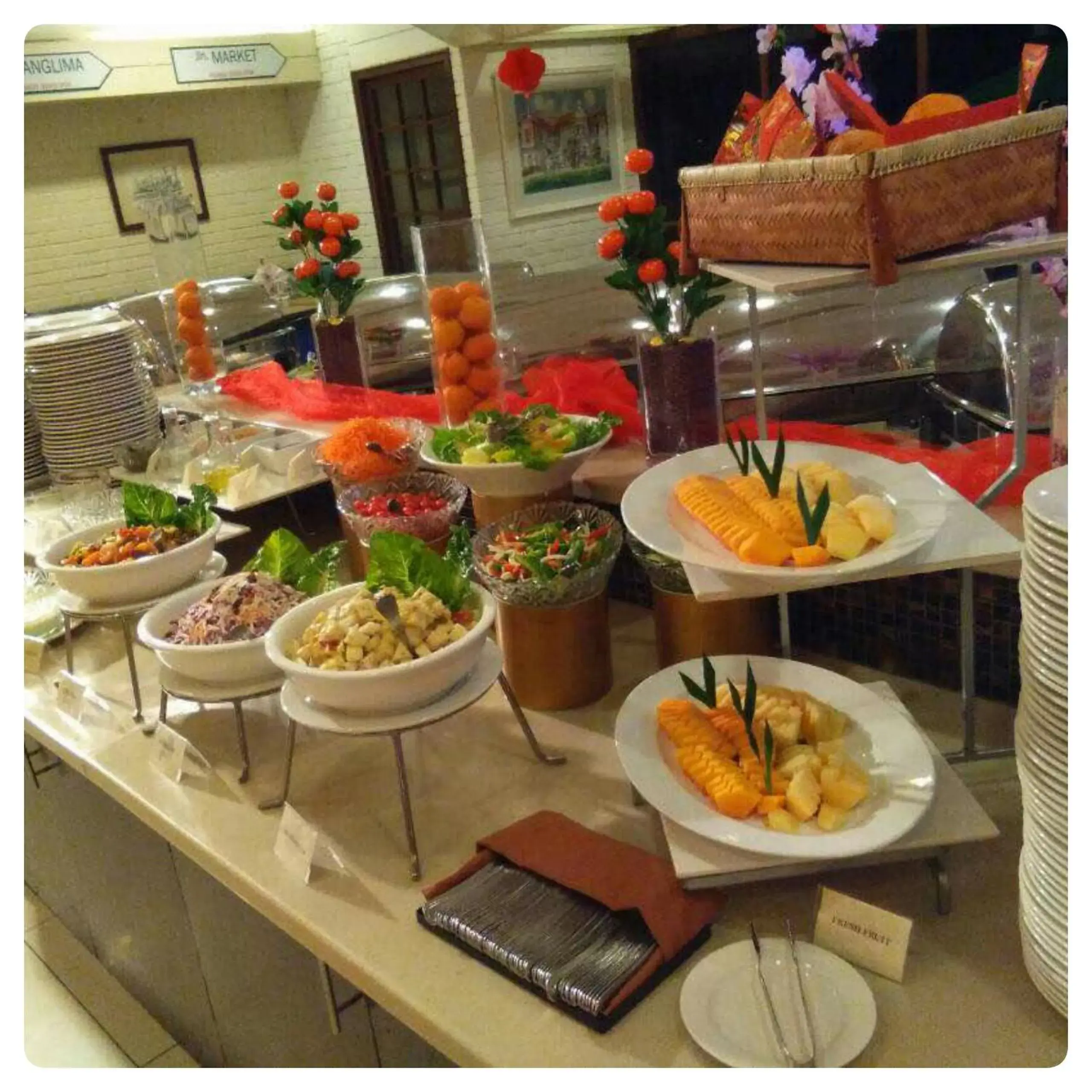 Continental breakfast in Impiana Hotel Ipoh