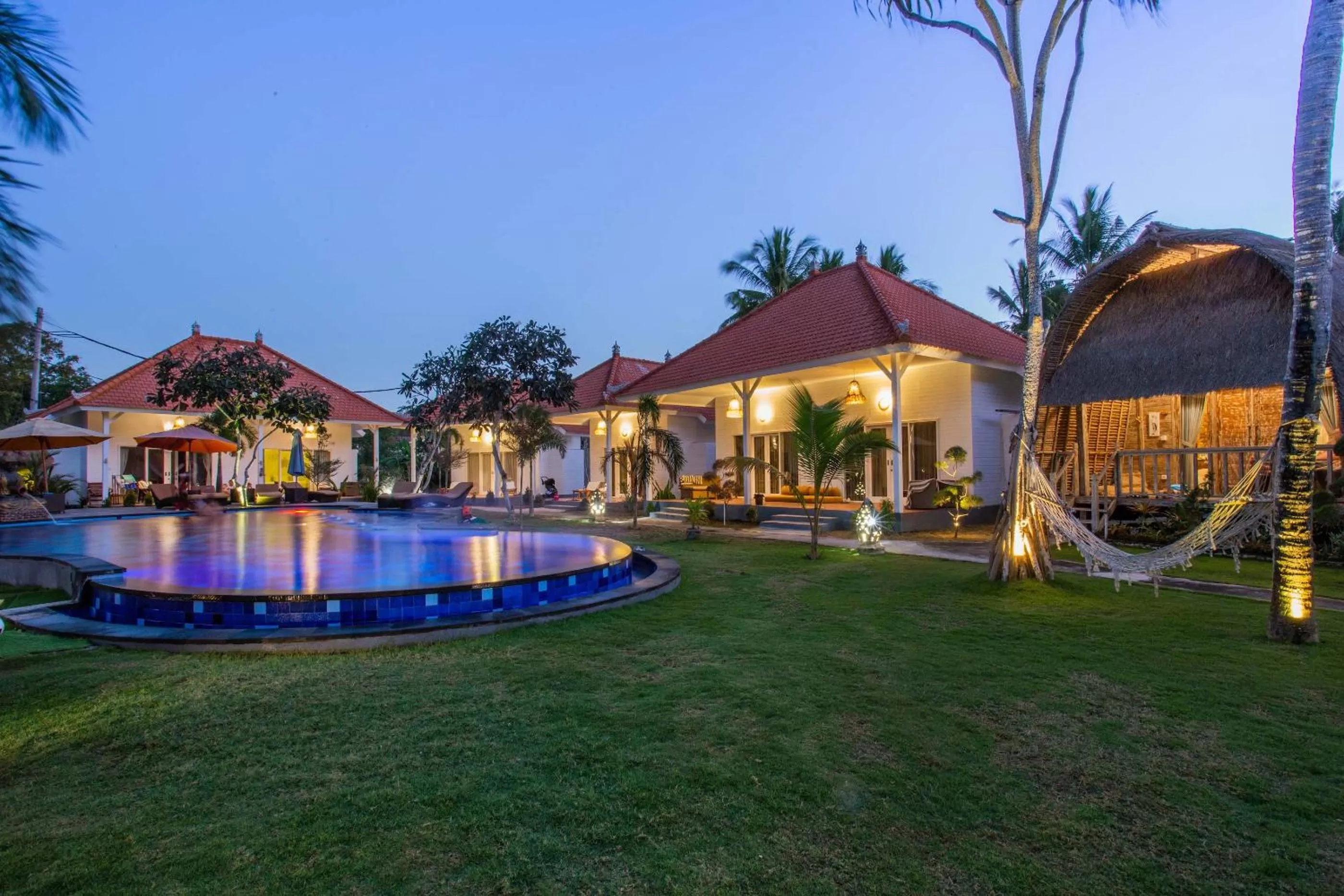 Garden in Sanghyang Bay Villas