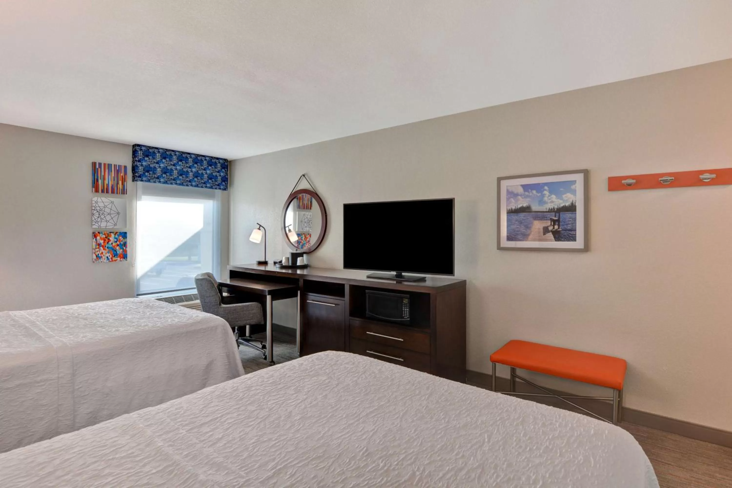 Bedroom, Bed in Hampton Inn Anderson