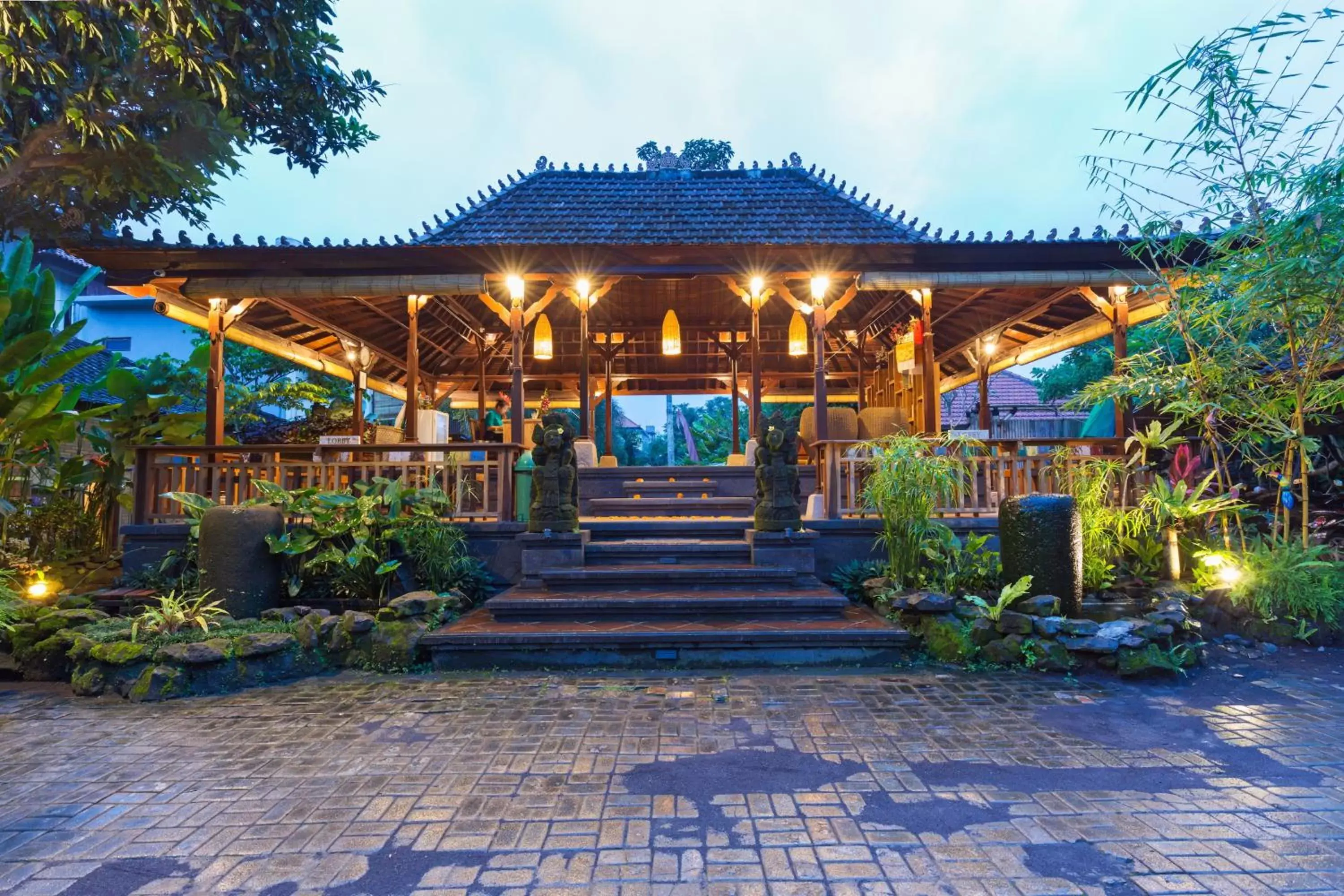 Facade/entrance, Property Building in Meruhdani Boutique Hotel Ubud