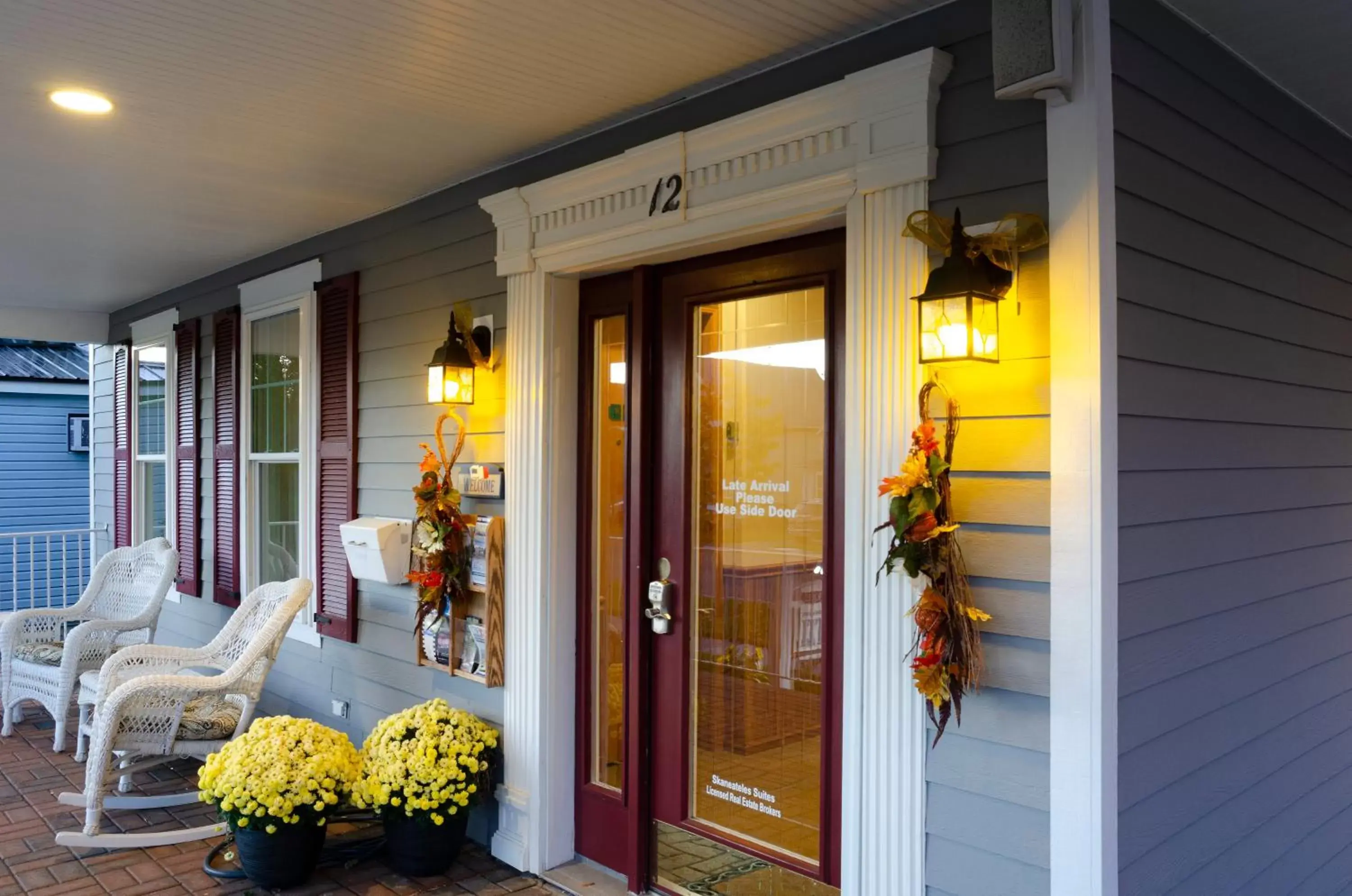 Property building in Skaneateles Suites Boutique Hotel