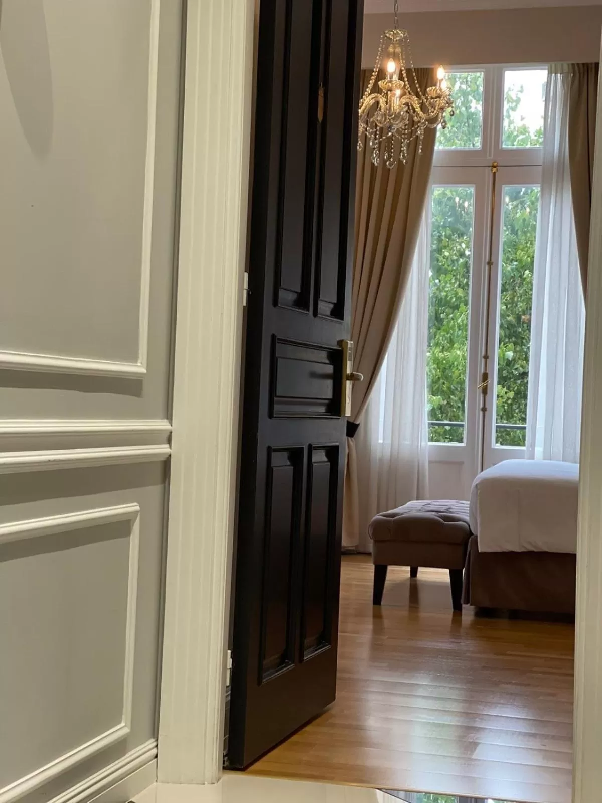 Seating area, Bed in Athens Mansion Luxury Suites