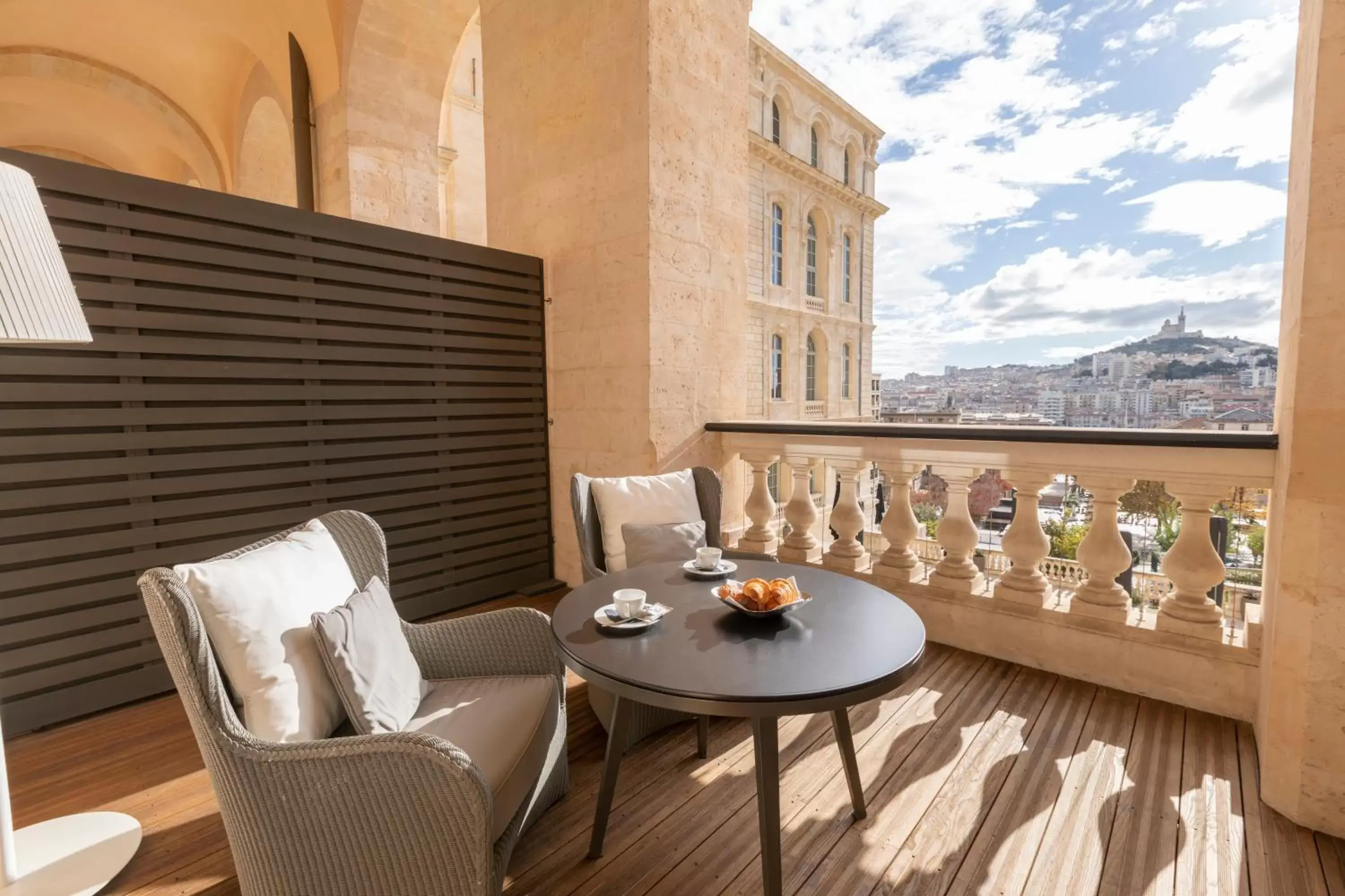 Balcony/Terrace in InterContinental Marseille - Hotel Dieu, an IHG Hotel