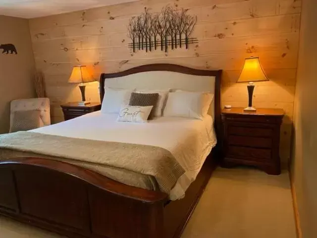 Bed in The Snowed Inn