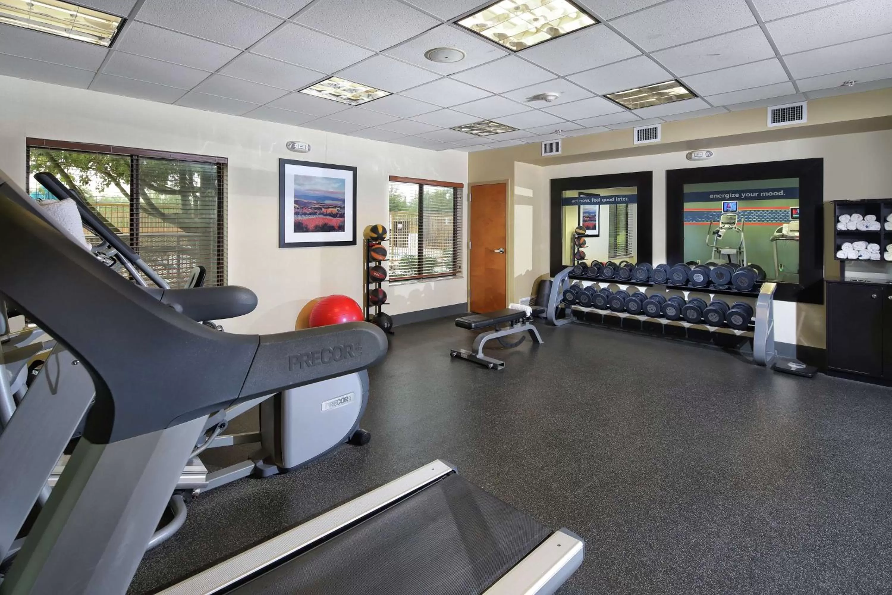 Fitness centre/facilities in Hampton Inn & Suites Tucson East