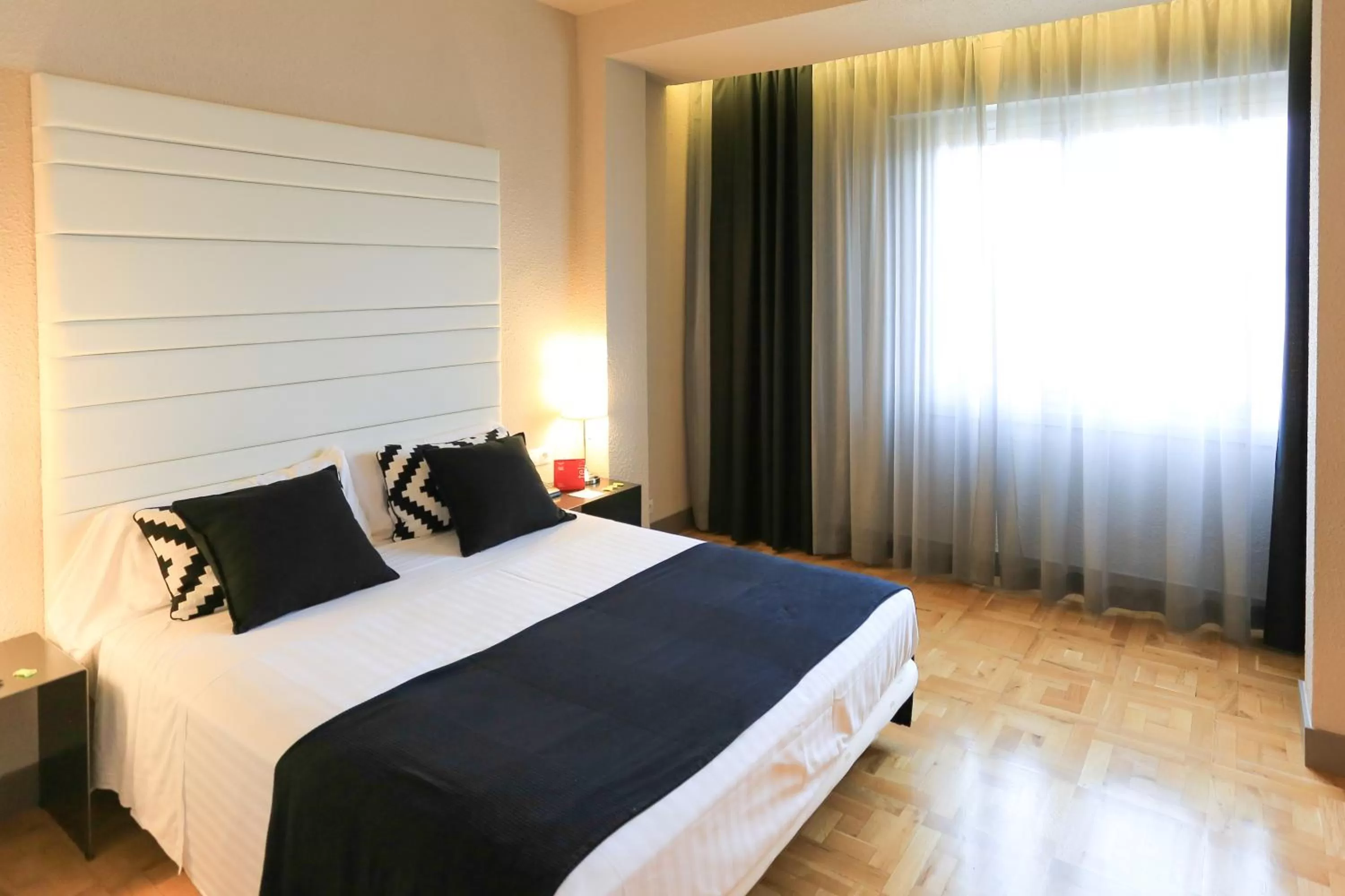 Bed in Habitus Hotel Leyre