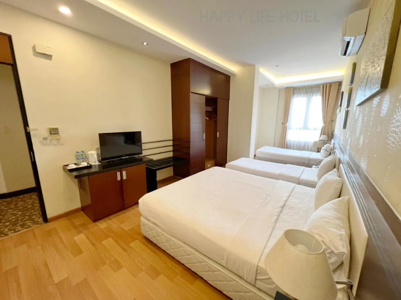 Bedroom, Bed in Happy Life Hotel District 7 Gần SECC