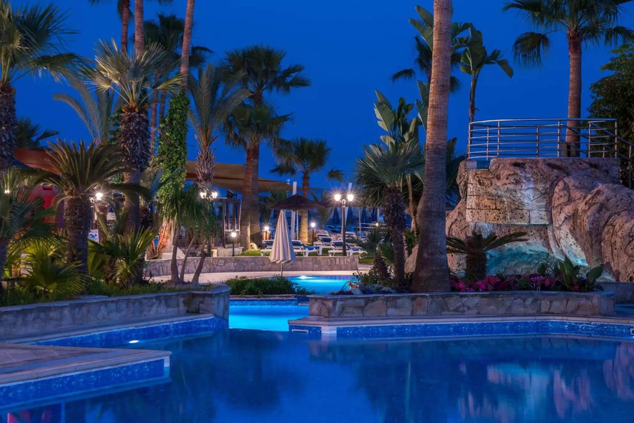 Garden, Swimming Pool in Lordos Beach Hotel & Spa
