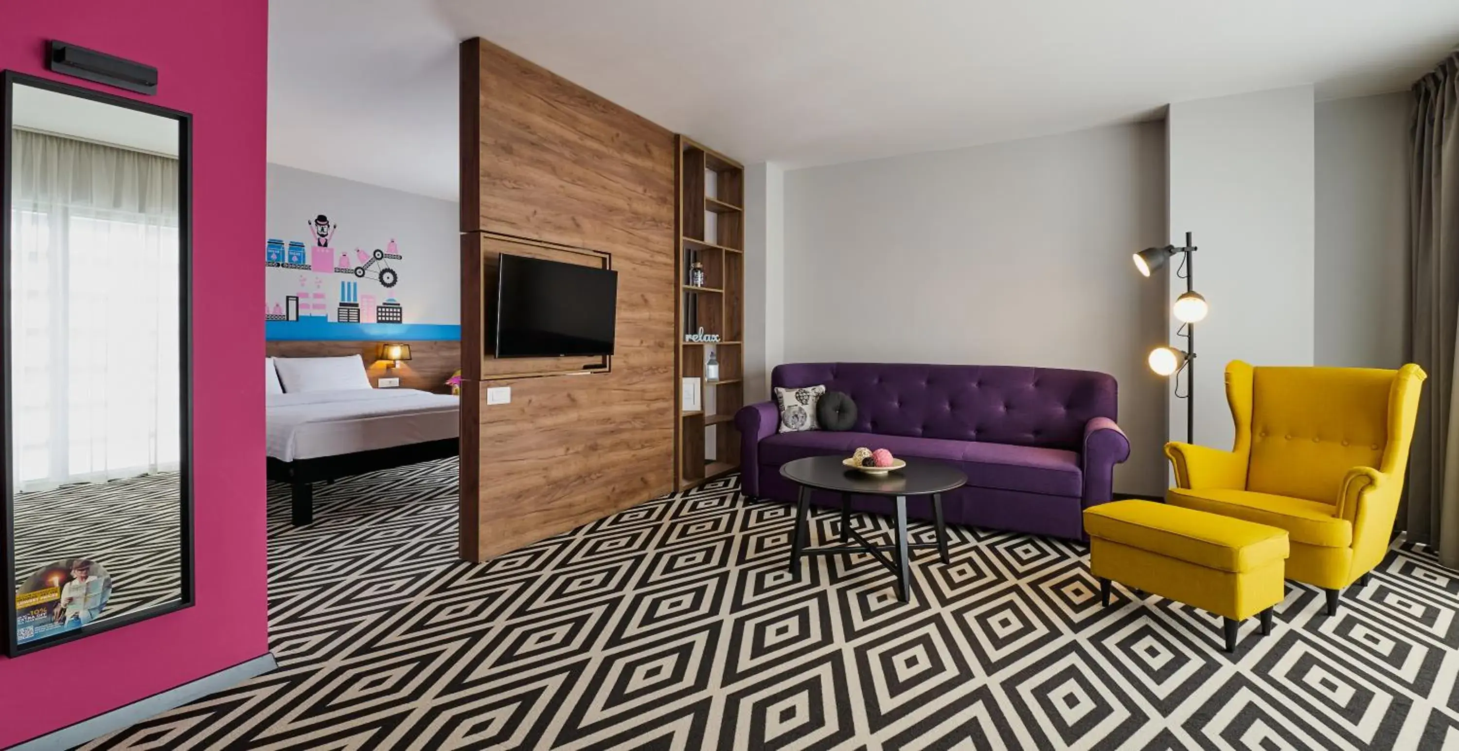 TV and multimedia, Seating Area in ibis Styles Arad