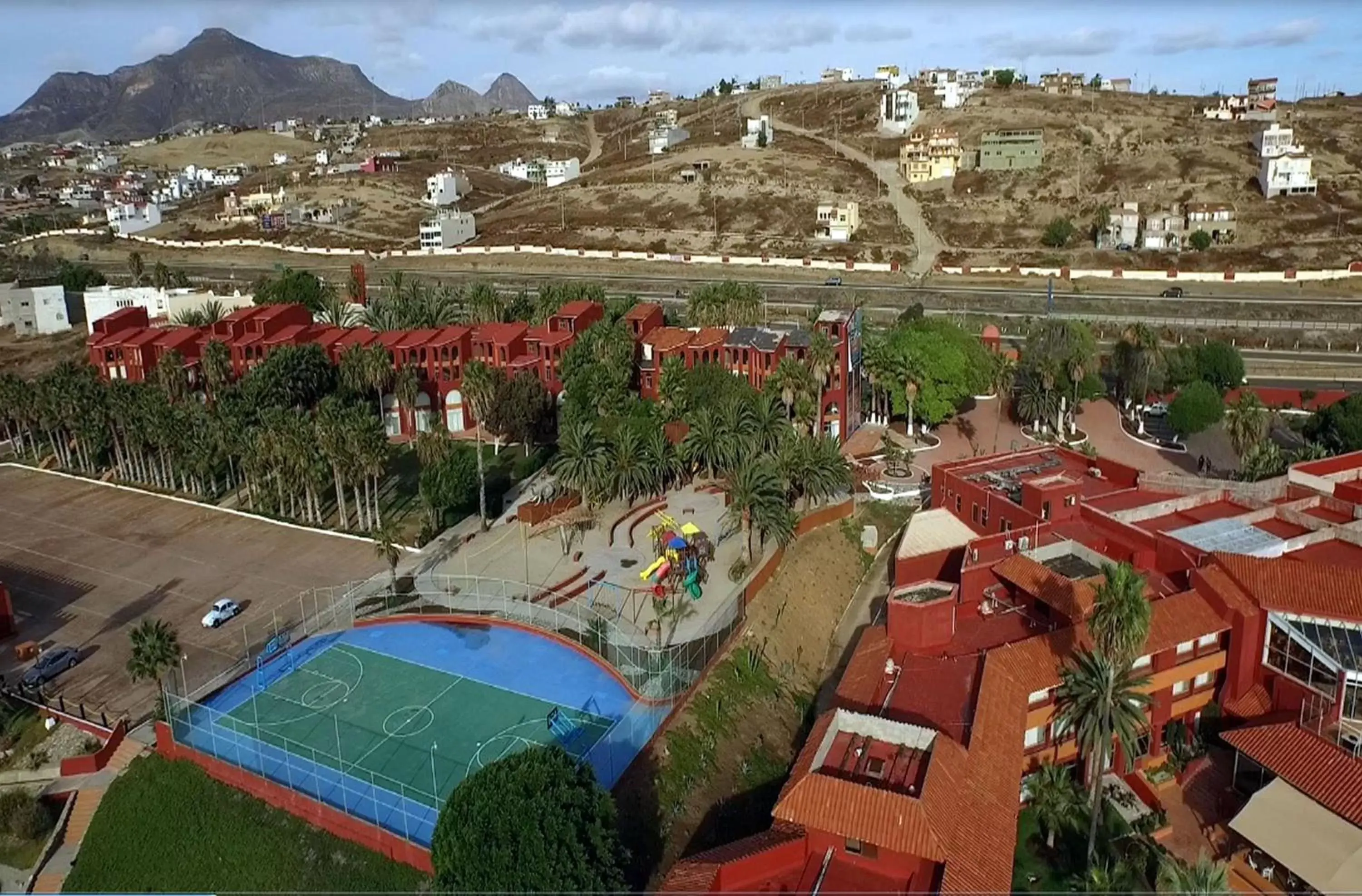 Bird's eye view, Bird's-eye View in Puerto Nuevo Baja Hotel & Villas