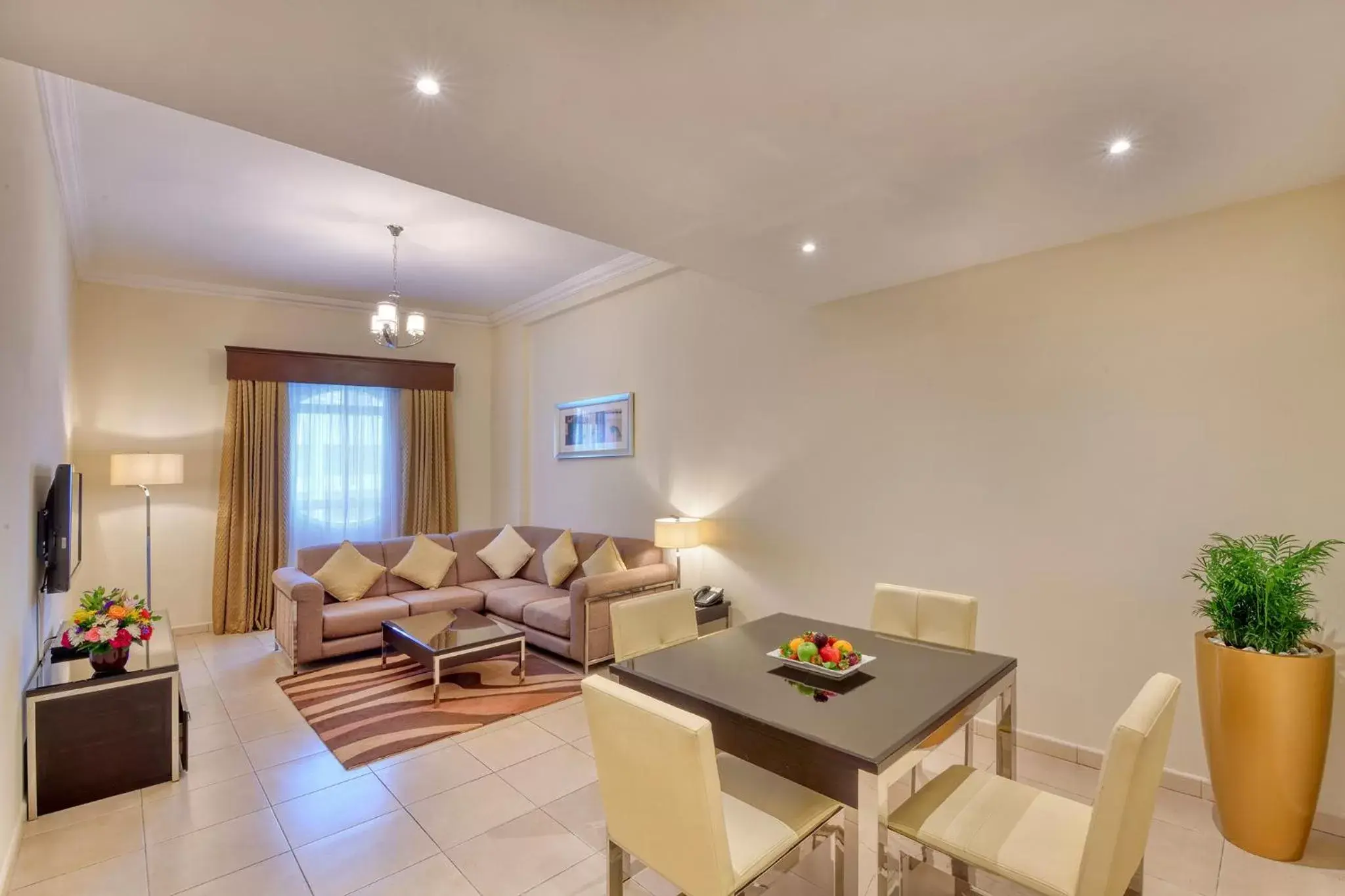 Living room, Seating Area in Pearl Marina Hotel Apartments