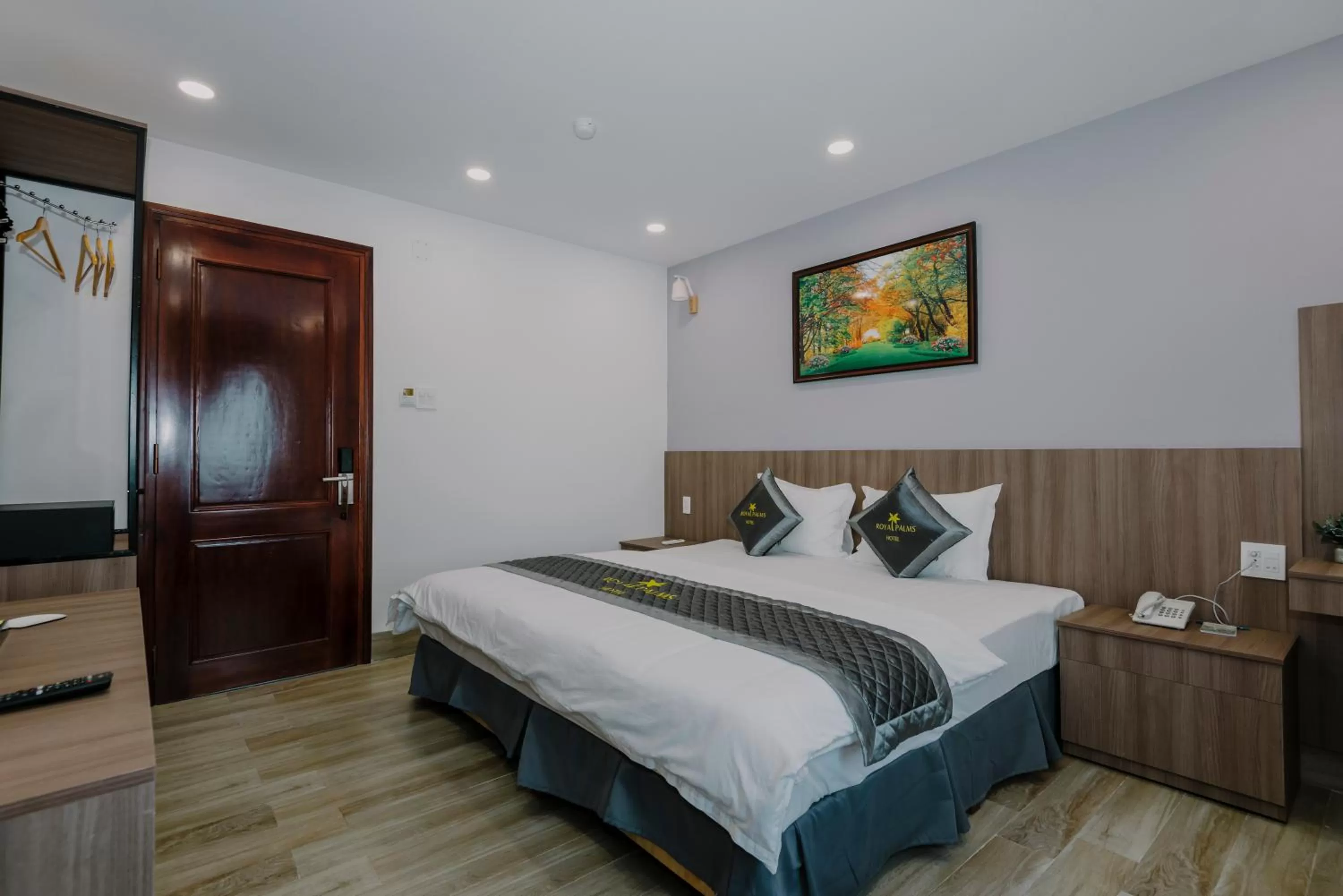 Bed in Royal Palms Hotel