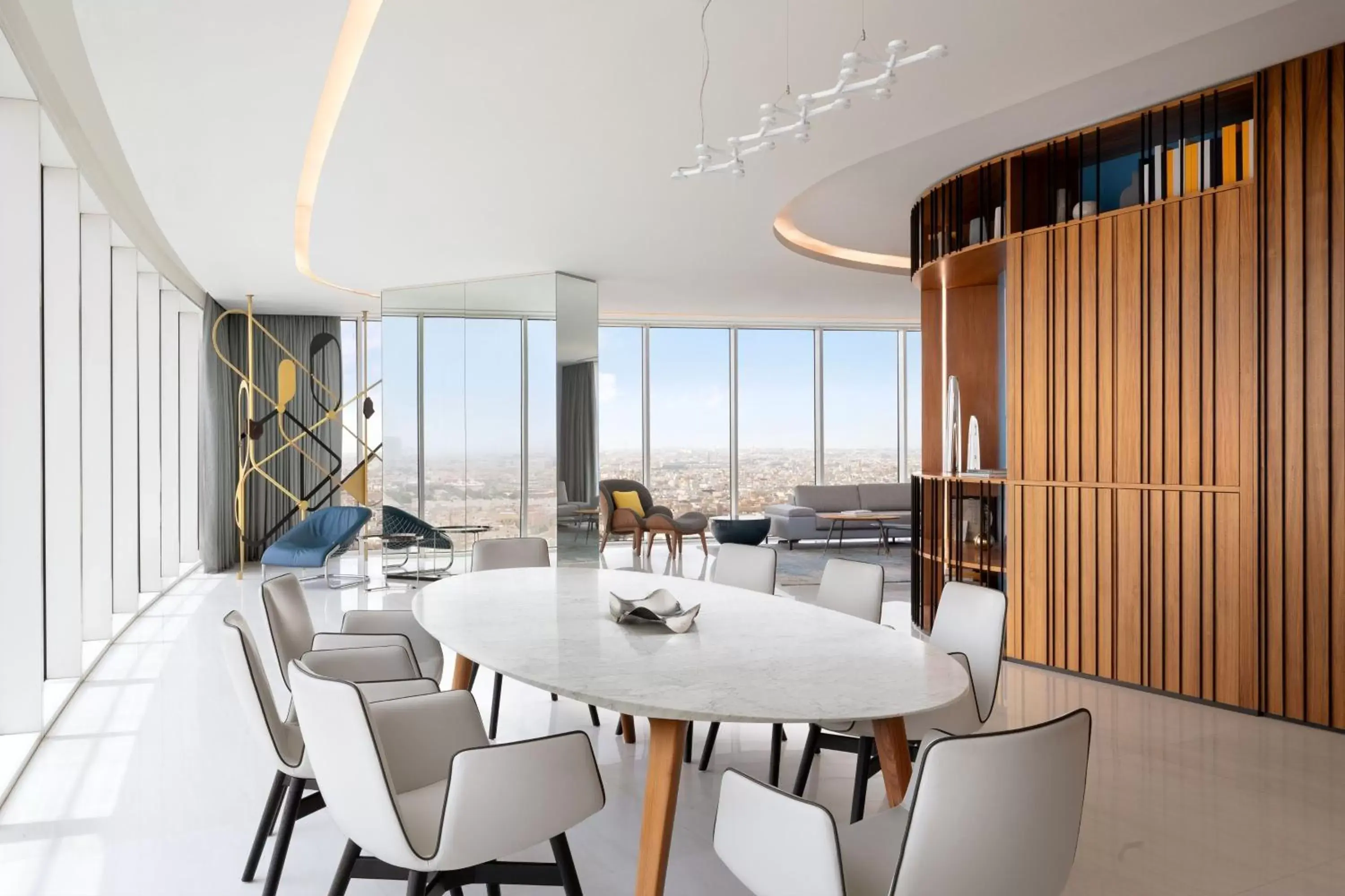 Bedroom, Dining Area in Le Meridien Riyadh