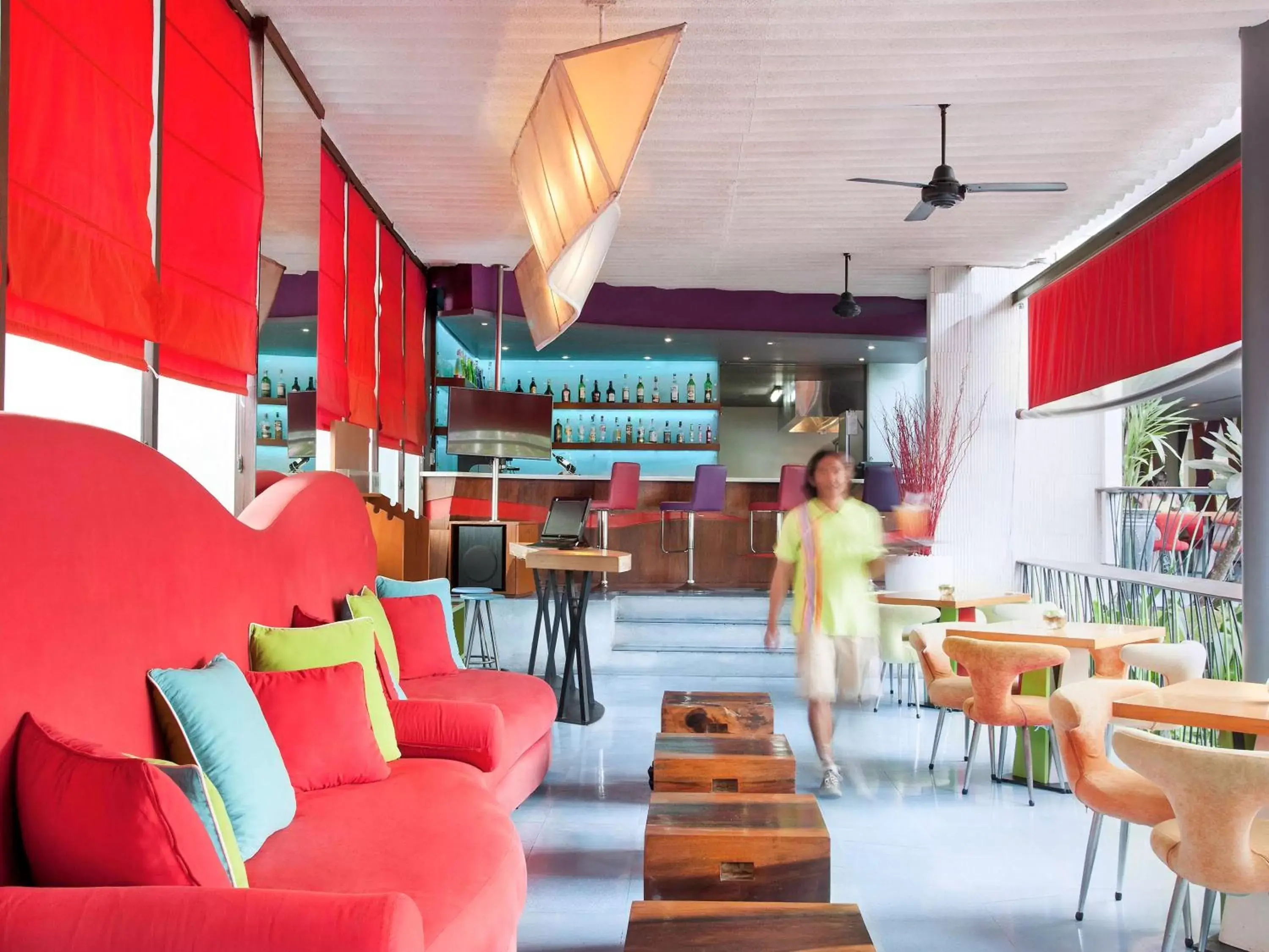 Lounge or bar, Restaurant/Places to Eat in ibis Styles Bali Legian - CHSE Certified