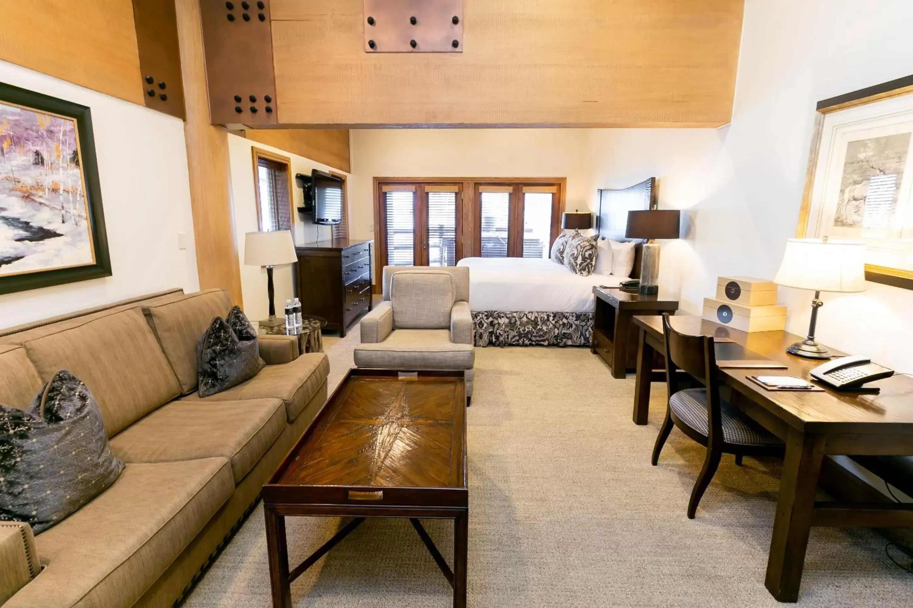 Bedroom, Seating Area in Stein Eriksen Lodge Deer Valley