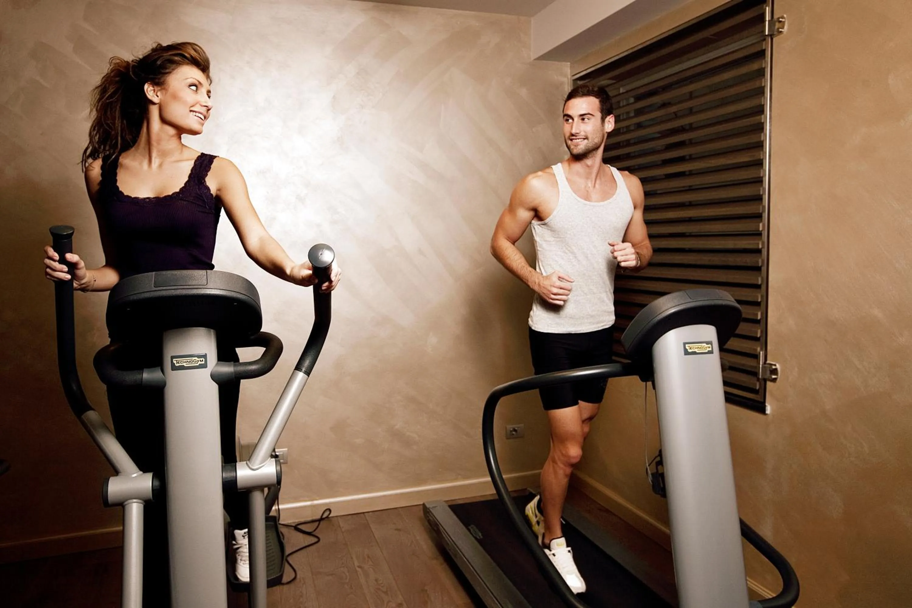 Fitness centre/facilities in Hotel Dei Fiori Restaurant - Meeting & Spa