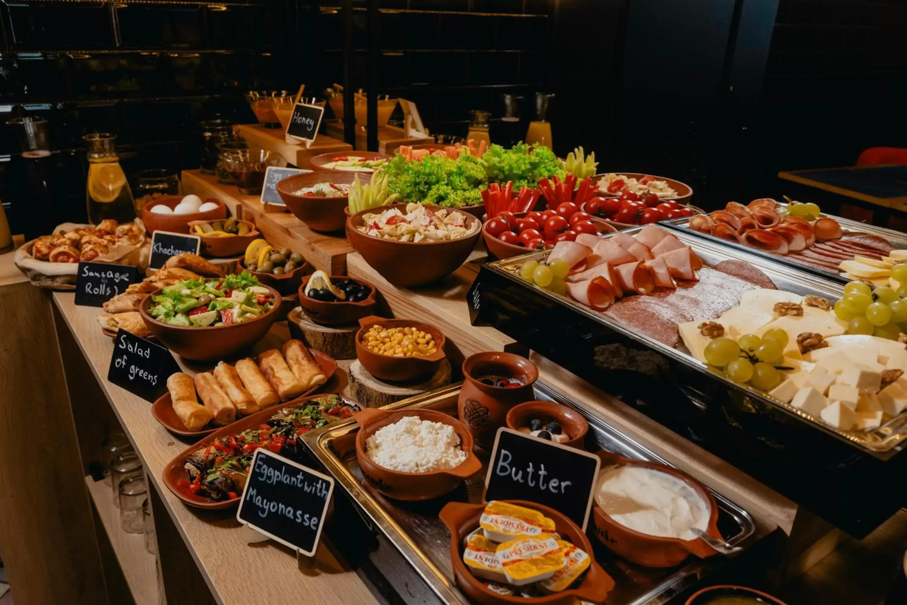 Food and drinks, Food in Amante Narikala Boutique Hotel
