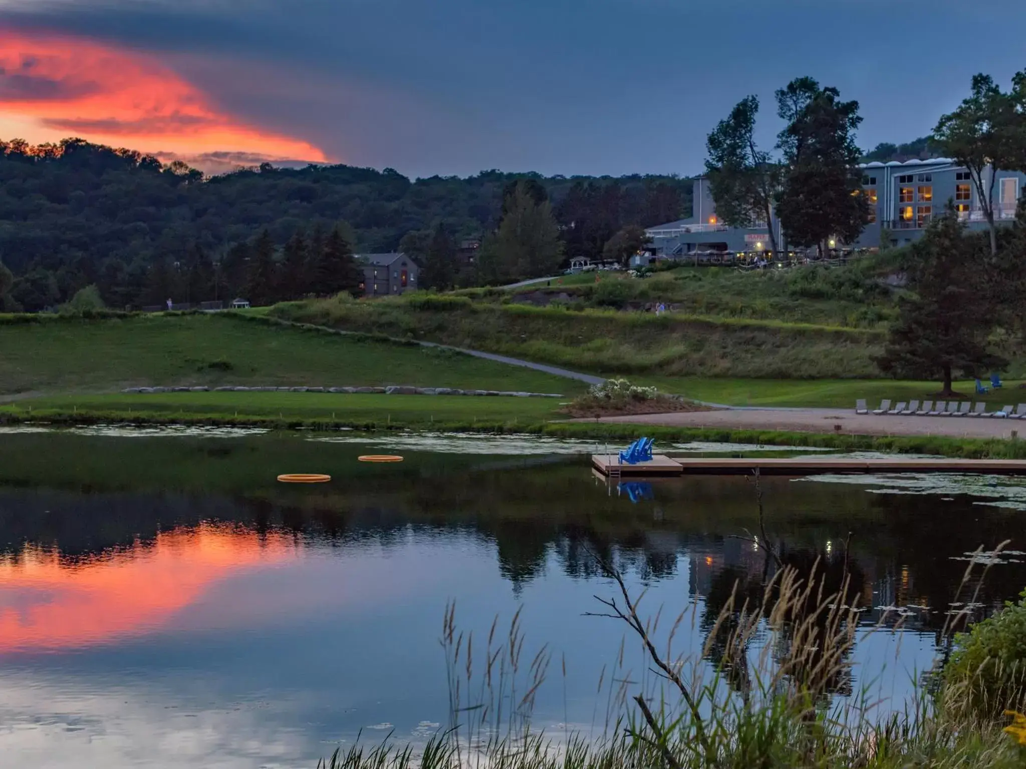 Lake view in Deerhurst Resort