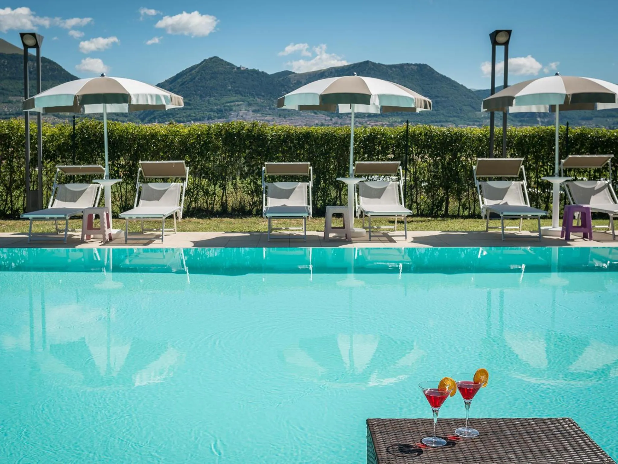 Swimming pool in Hotel Villa Montegranelli