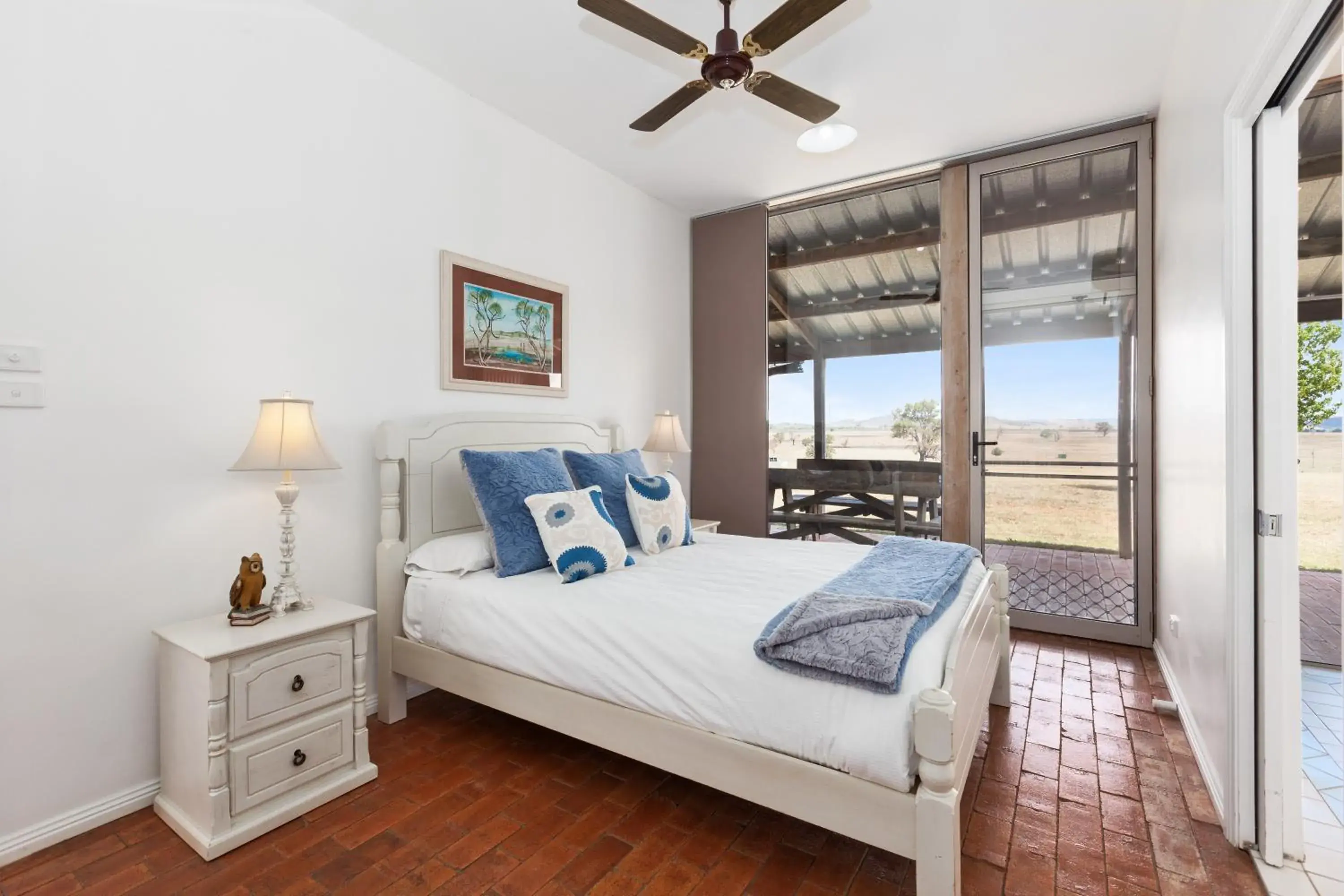 Bedroom, Bed in Owl Head Lodge