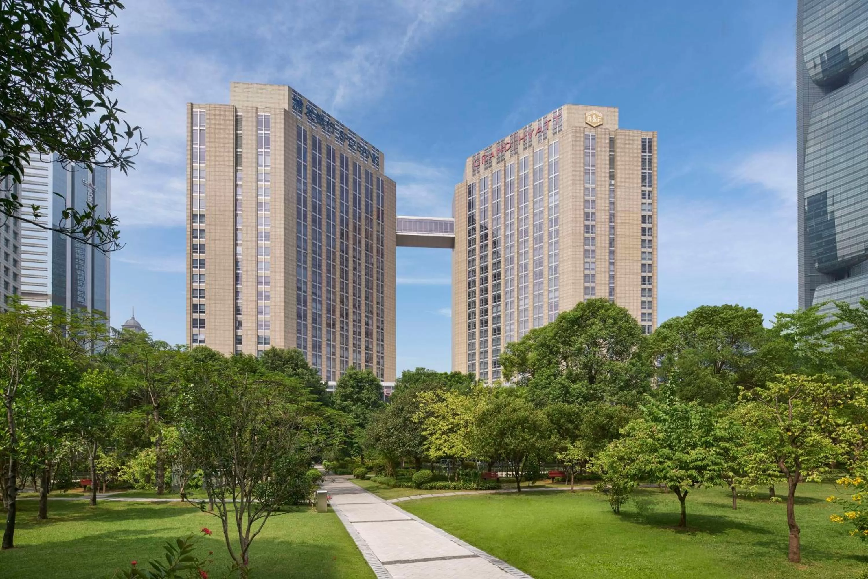 Property building in Grand Hyatt Guangzhou