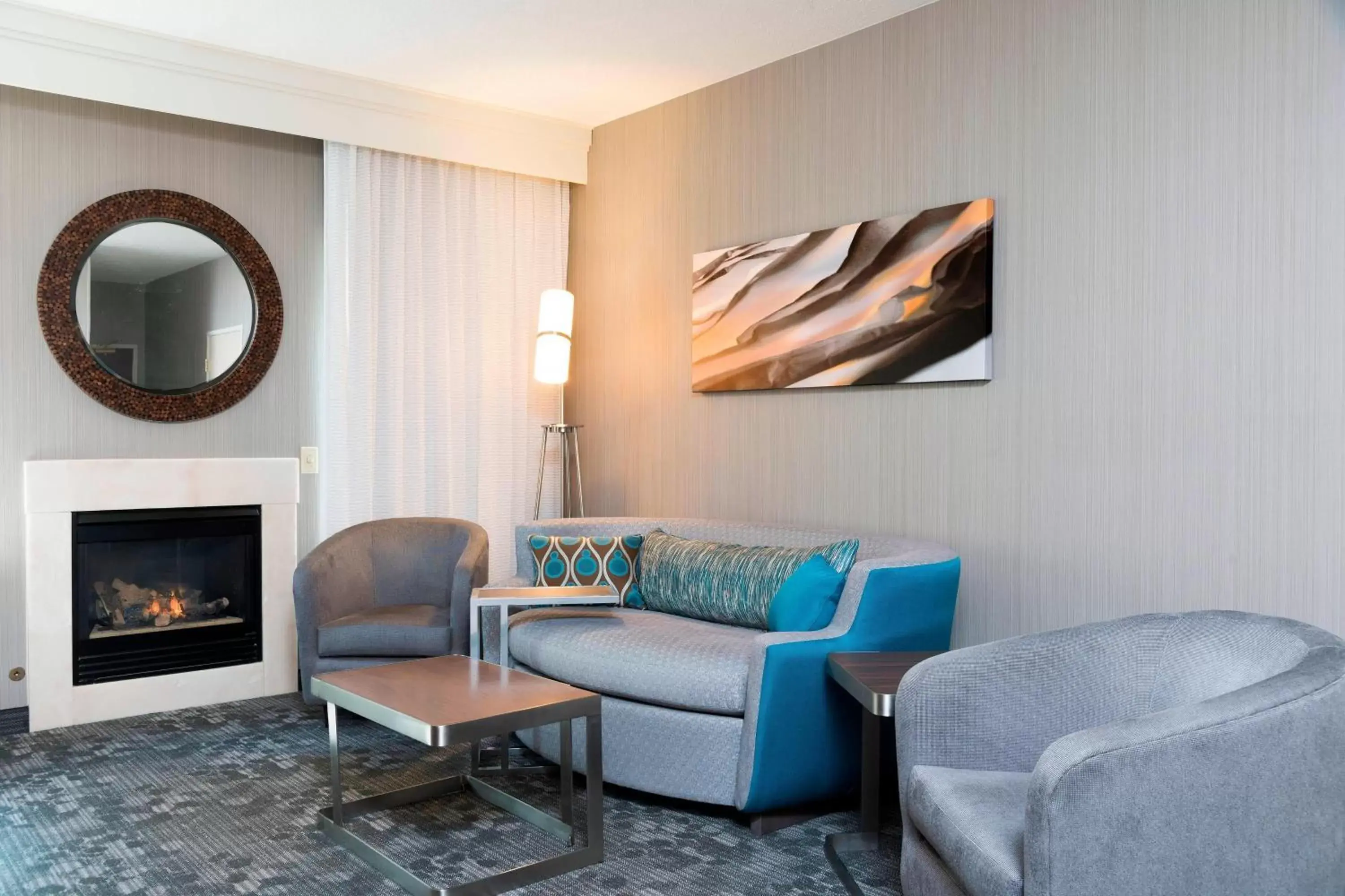 Bedroom, Seating Area in Courtyard by Marriott Traverse City