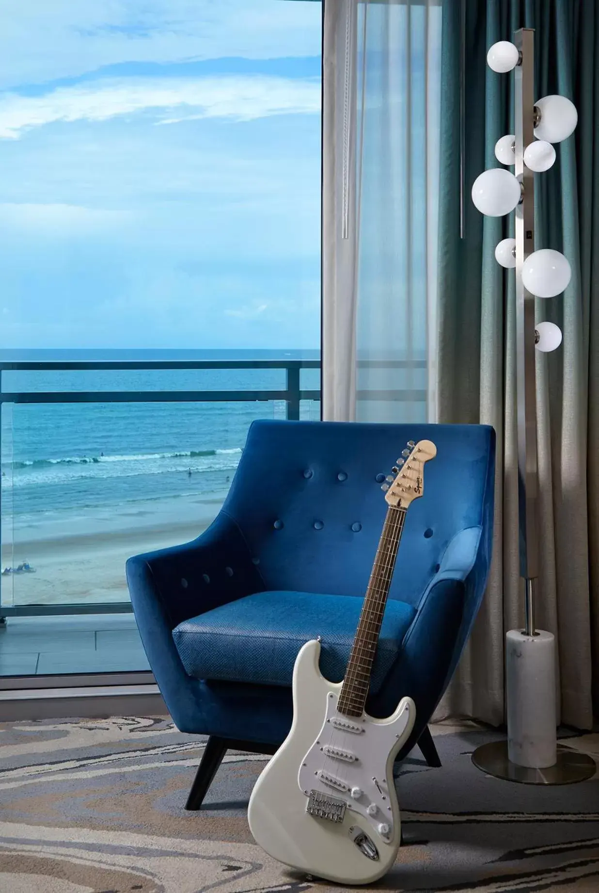 Seating area in Hard Rock Hotel Daytona Beach