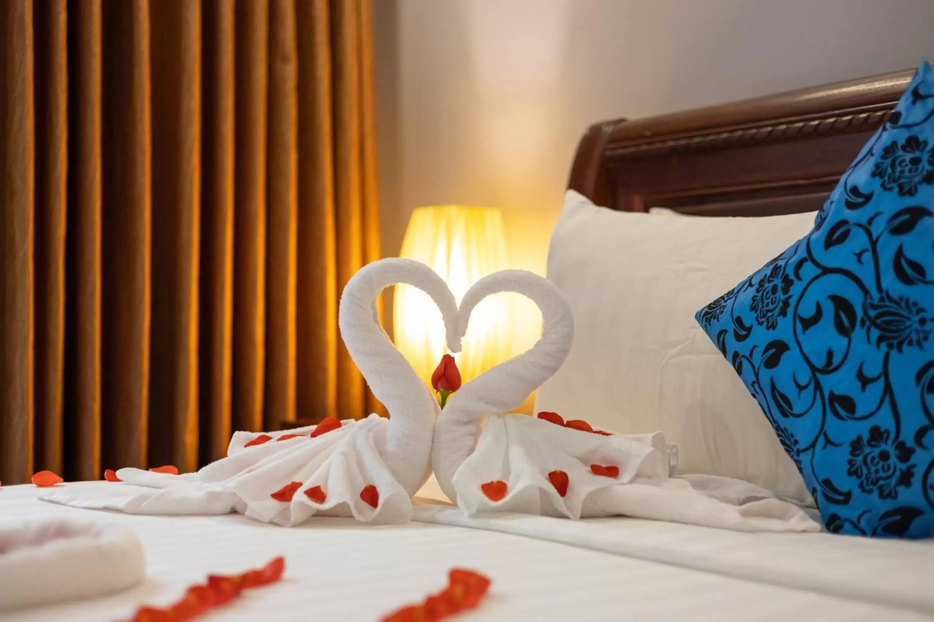 Decorative detail, Bed in The Five Senses Boutique Hotel Decorative detail, Bed in The Five Senses Boutique Hotel