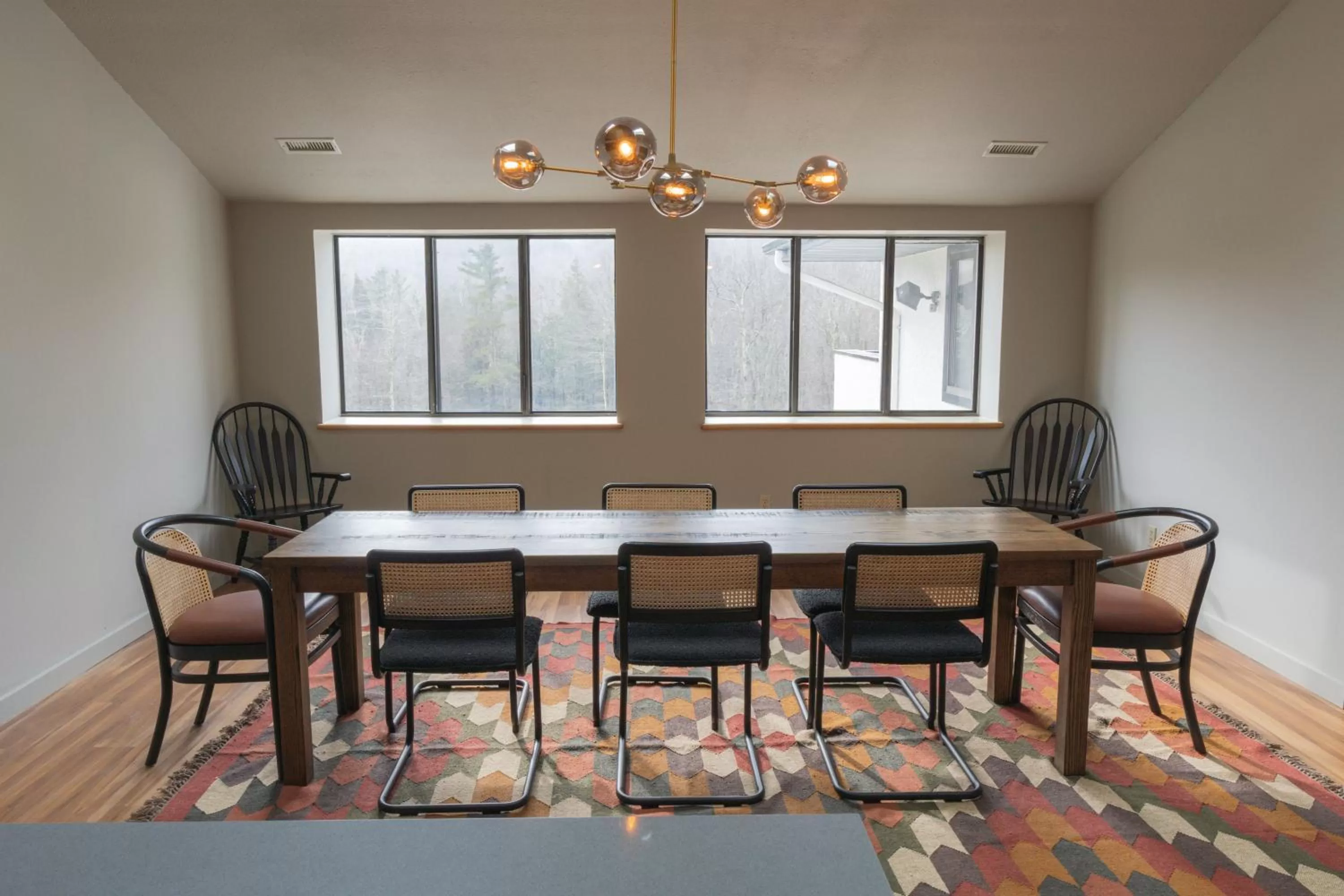 Dining area in Hunter Lodge, a Bluebird by Lark