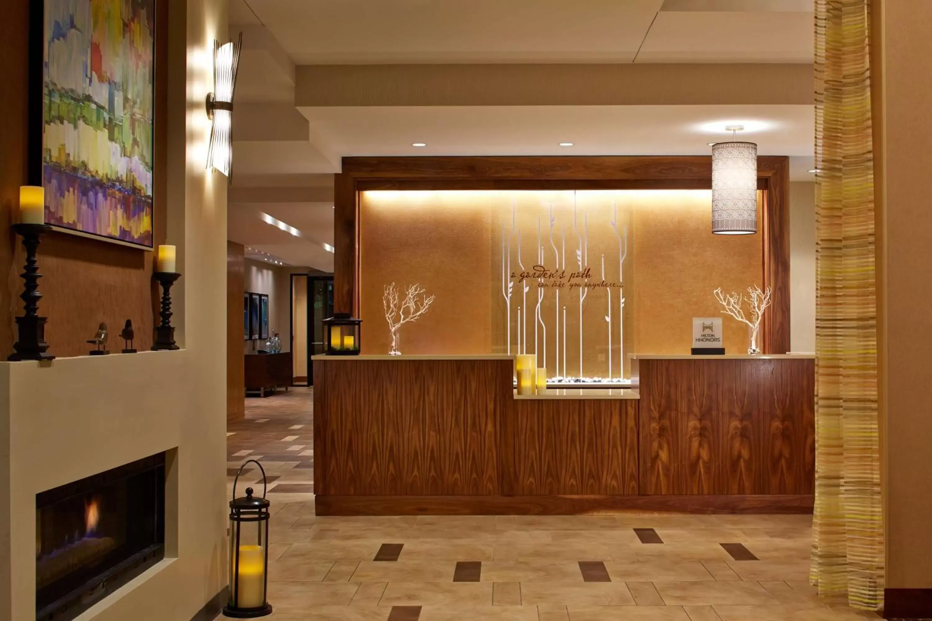Lobby or reception, Lobby/Reception in Hilton Garden Inn Boston/Marlborough