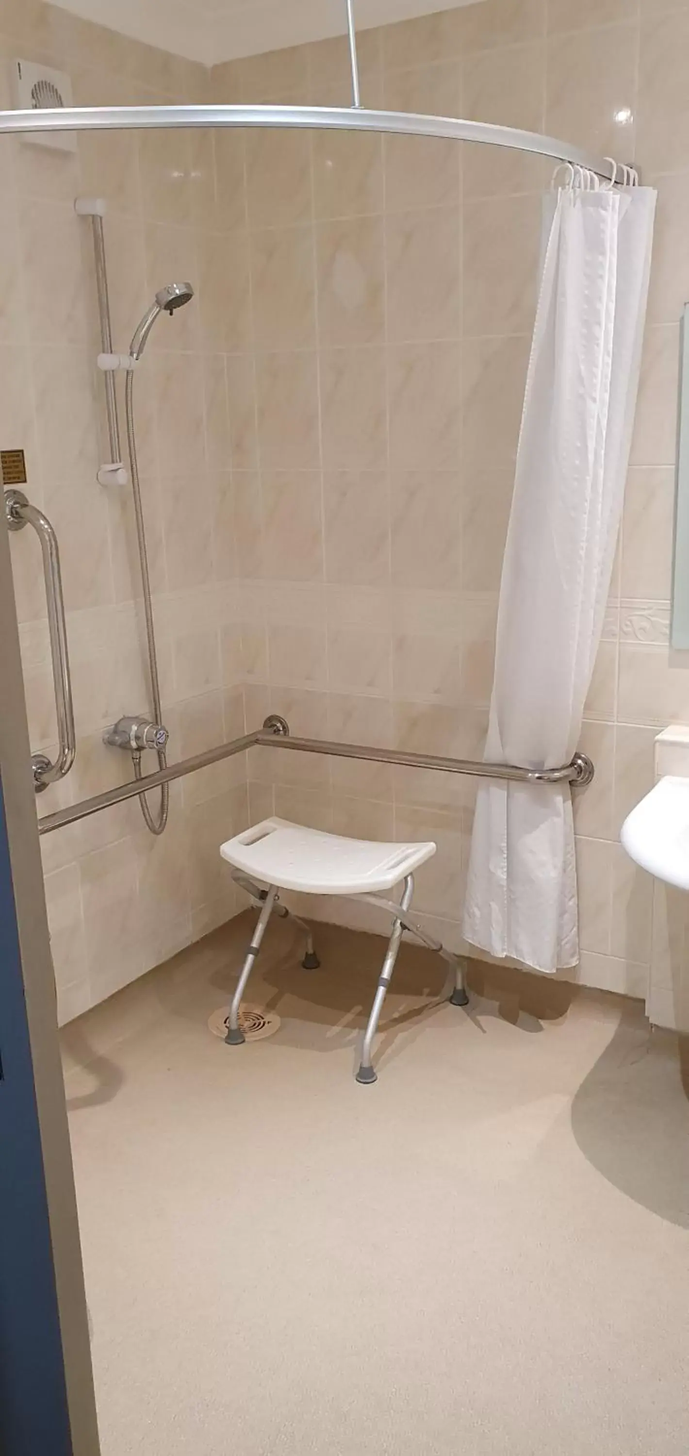 Shower, Bathroom in Oaklands Hall Hotel Sure Hotel Collection by Best Western