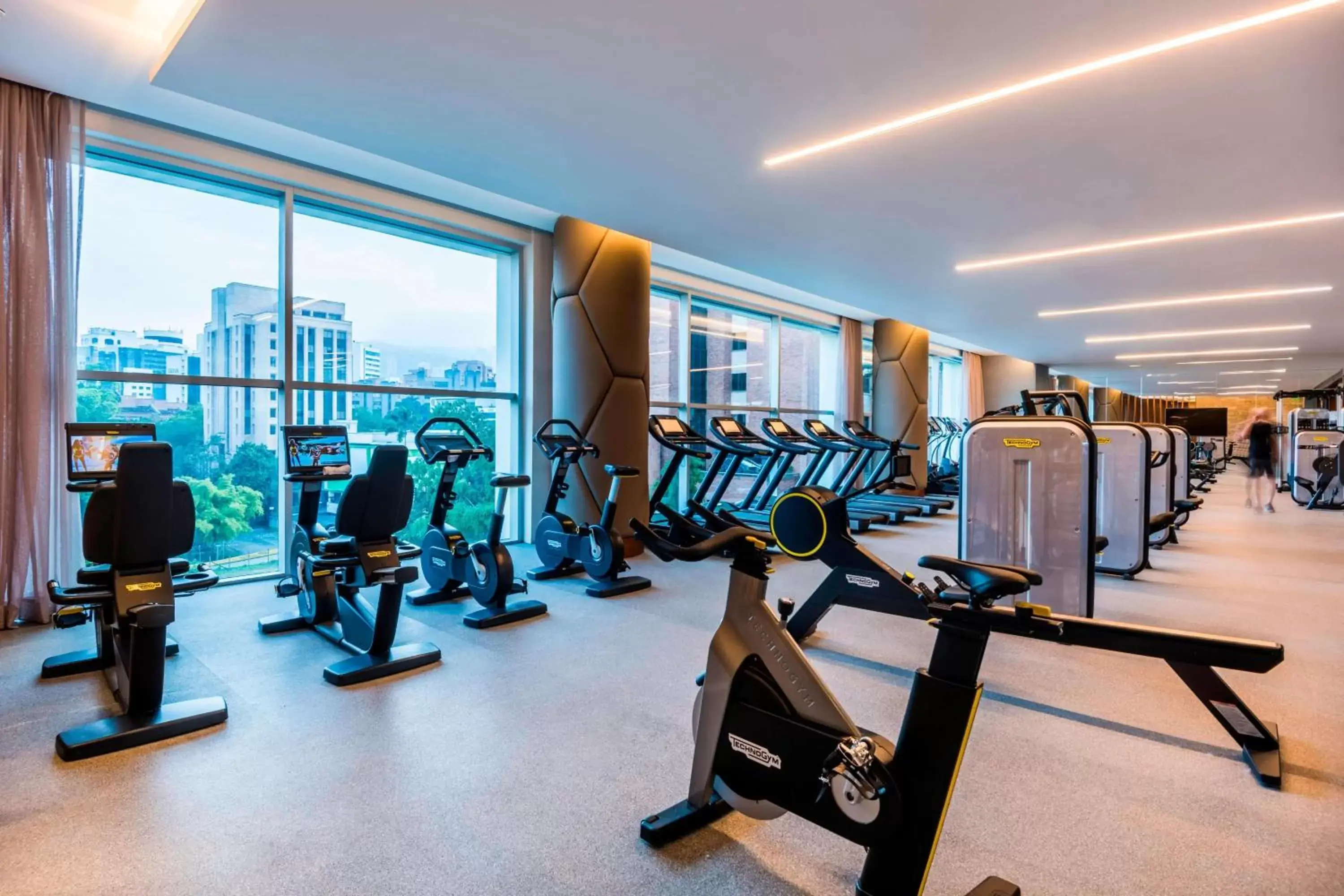 Fitness centre/facilities, Fitness Center/Facilities in Medellin Marriott Hotel