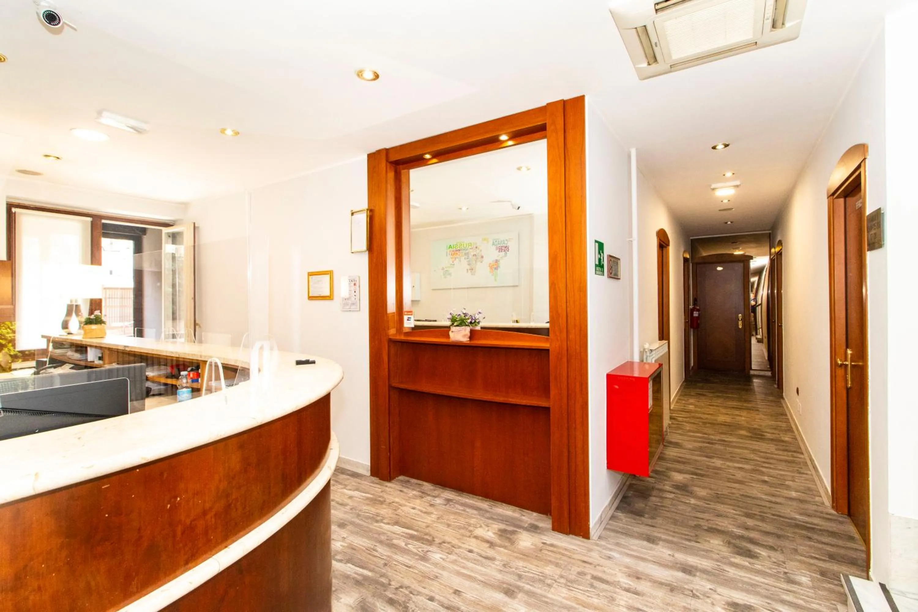 Lobby or reception in Hotel Cristallo Torino