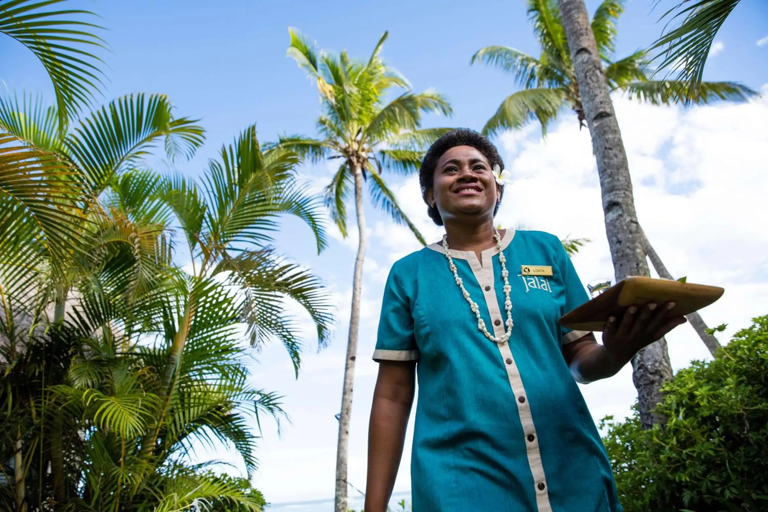 Property building in Outrigger Fiji Beach Resort