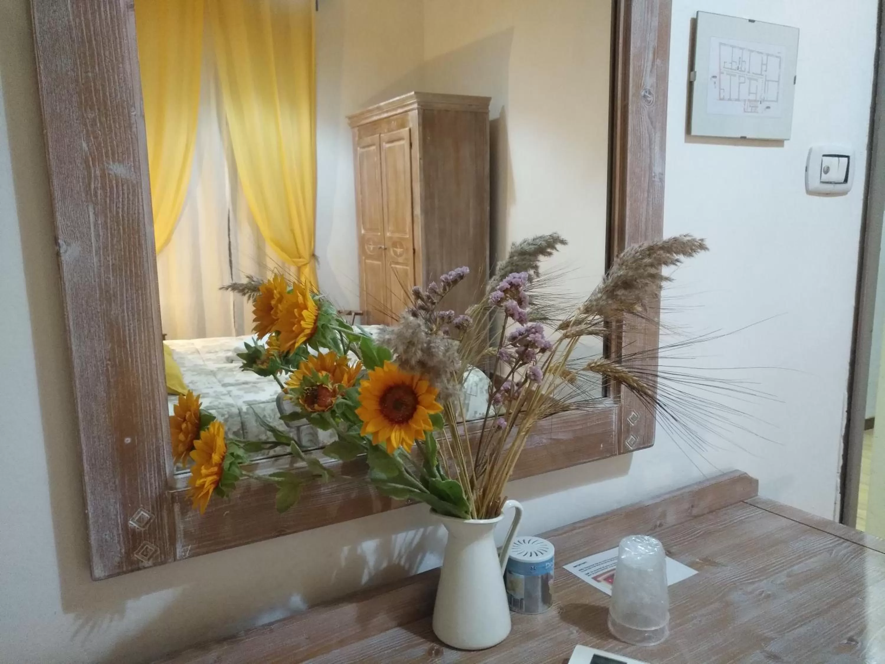 Decorative detail in Cicerone Guest House