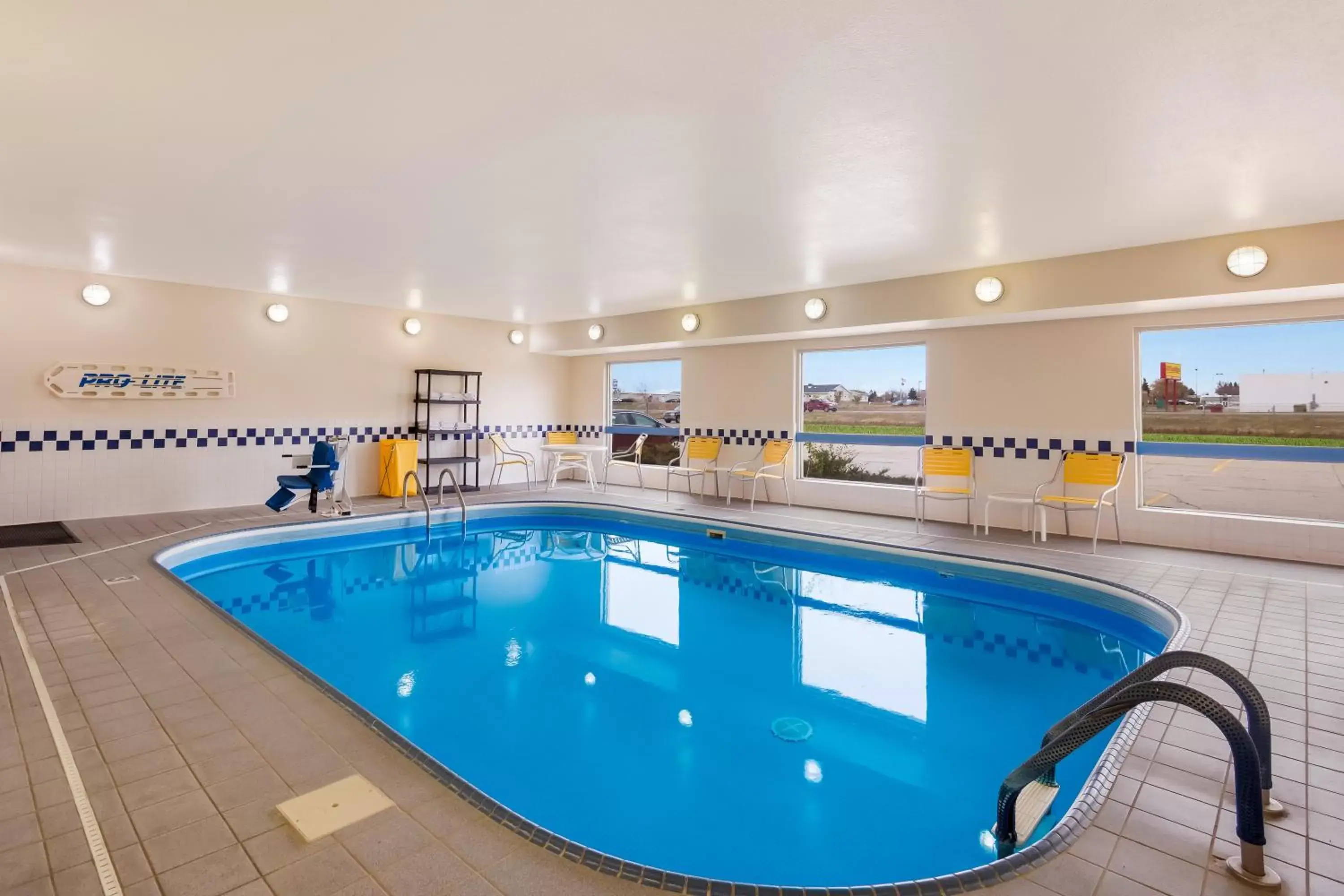 Swimming Pool in SureStay Plus Hotel by Best Western Minot