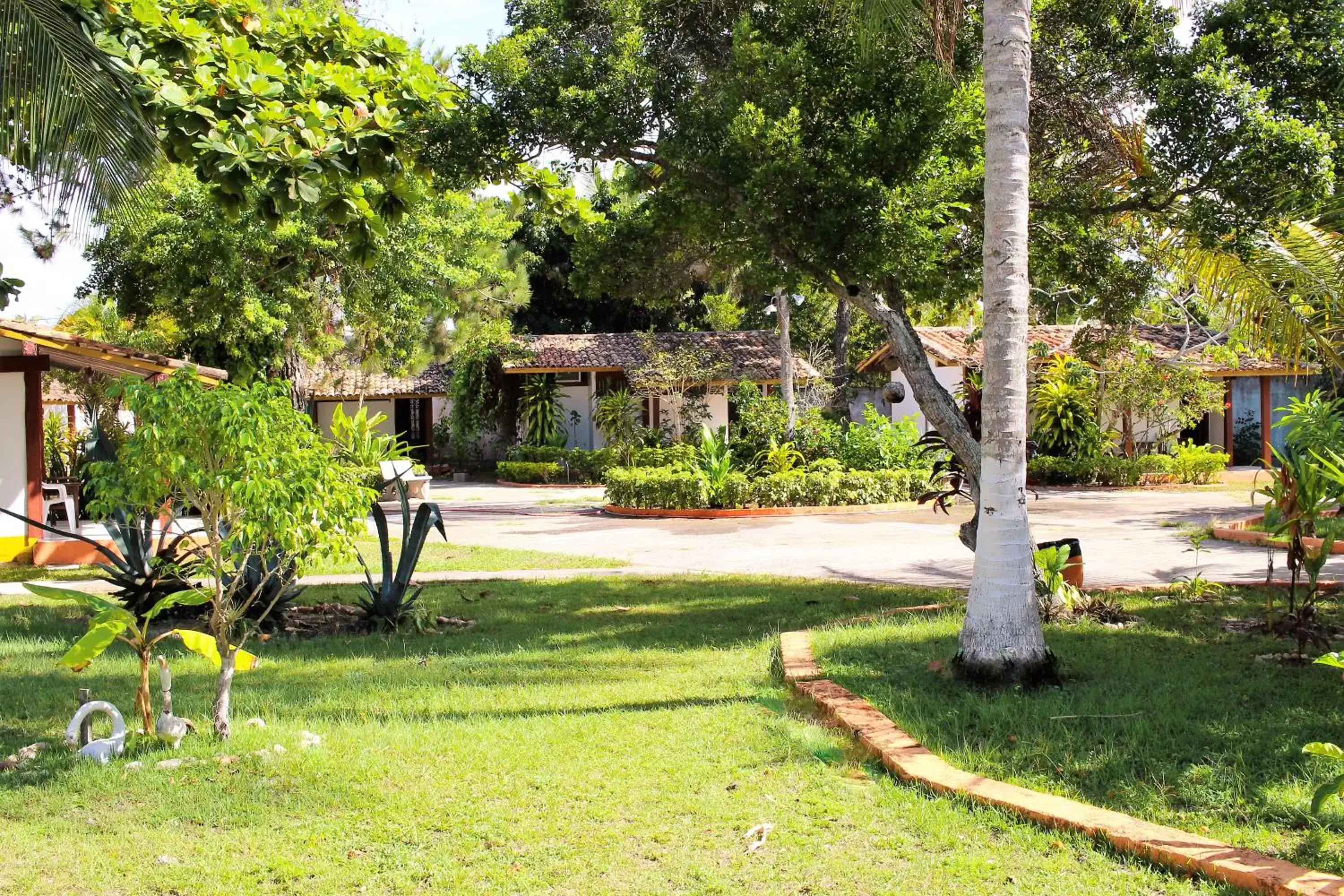 Garden in Pousada Aldeia Portuguesa