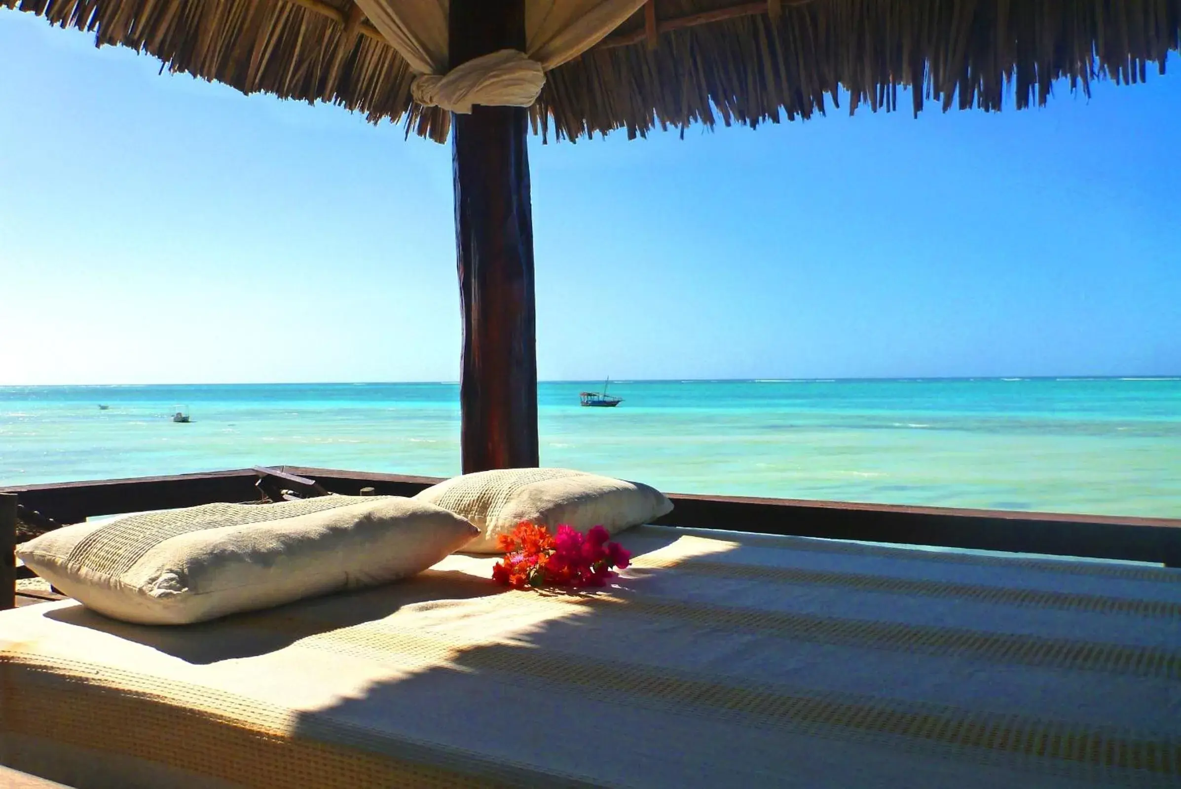 Balcony/Terrace in Mnarani Beach Cottages