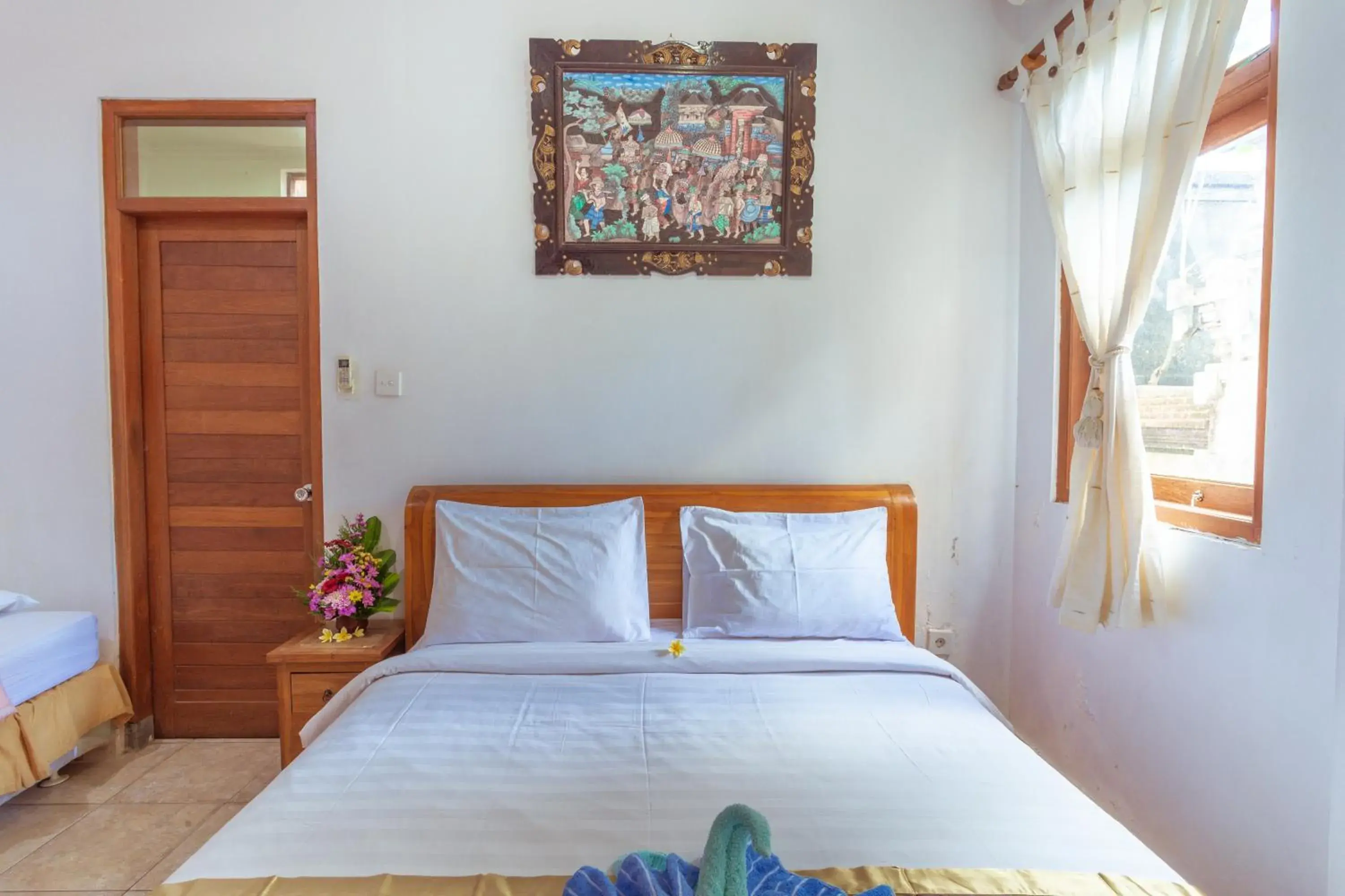 Bed in Teba House Ubud by ecommerceloka