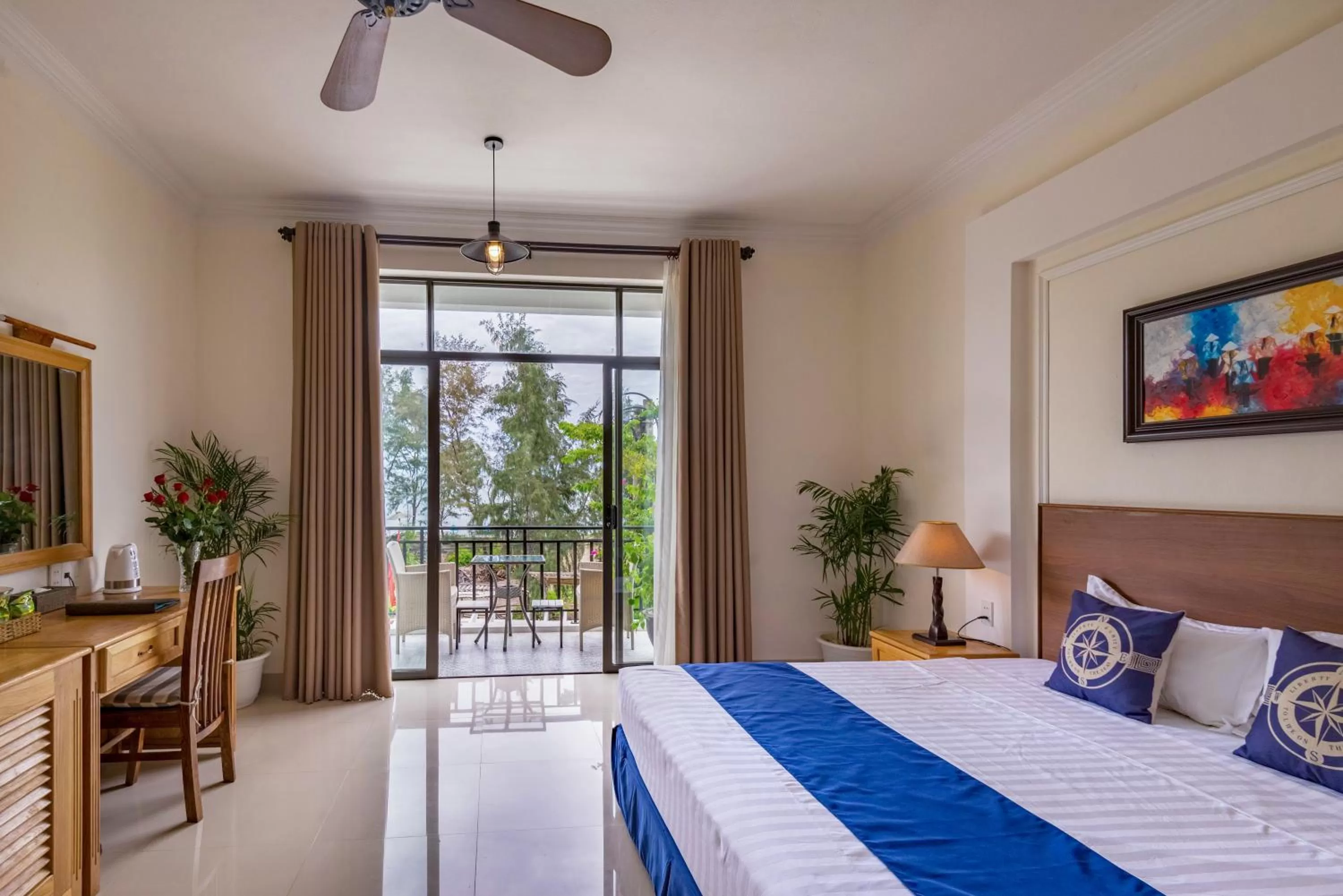 Bed in Santa Sea Villa