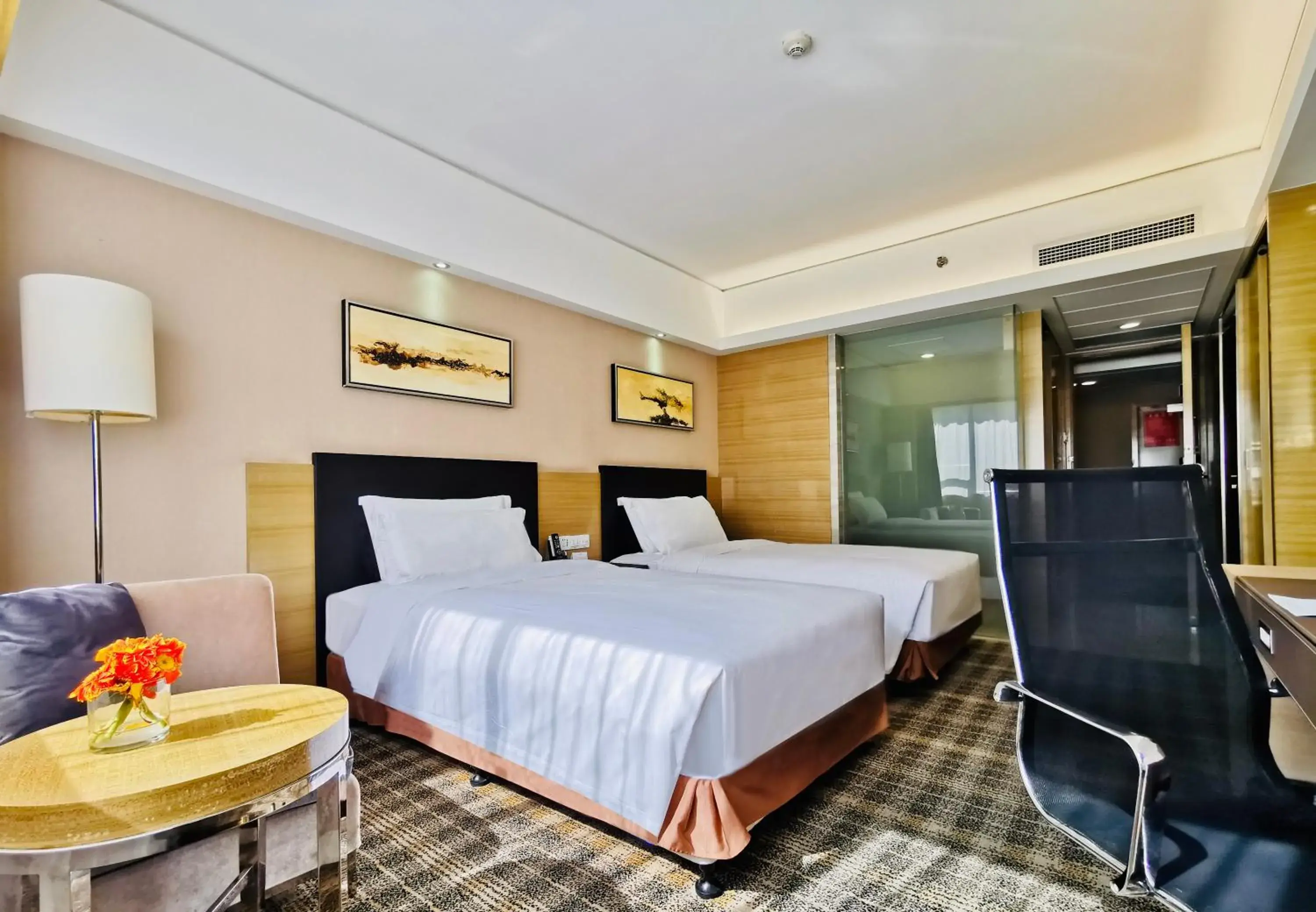 Bed in Grand Skylight Hotel Shenzhen (Huaqiang NorthBusiness Zone)