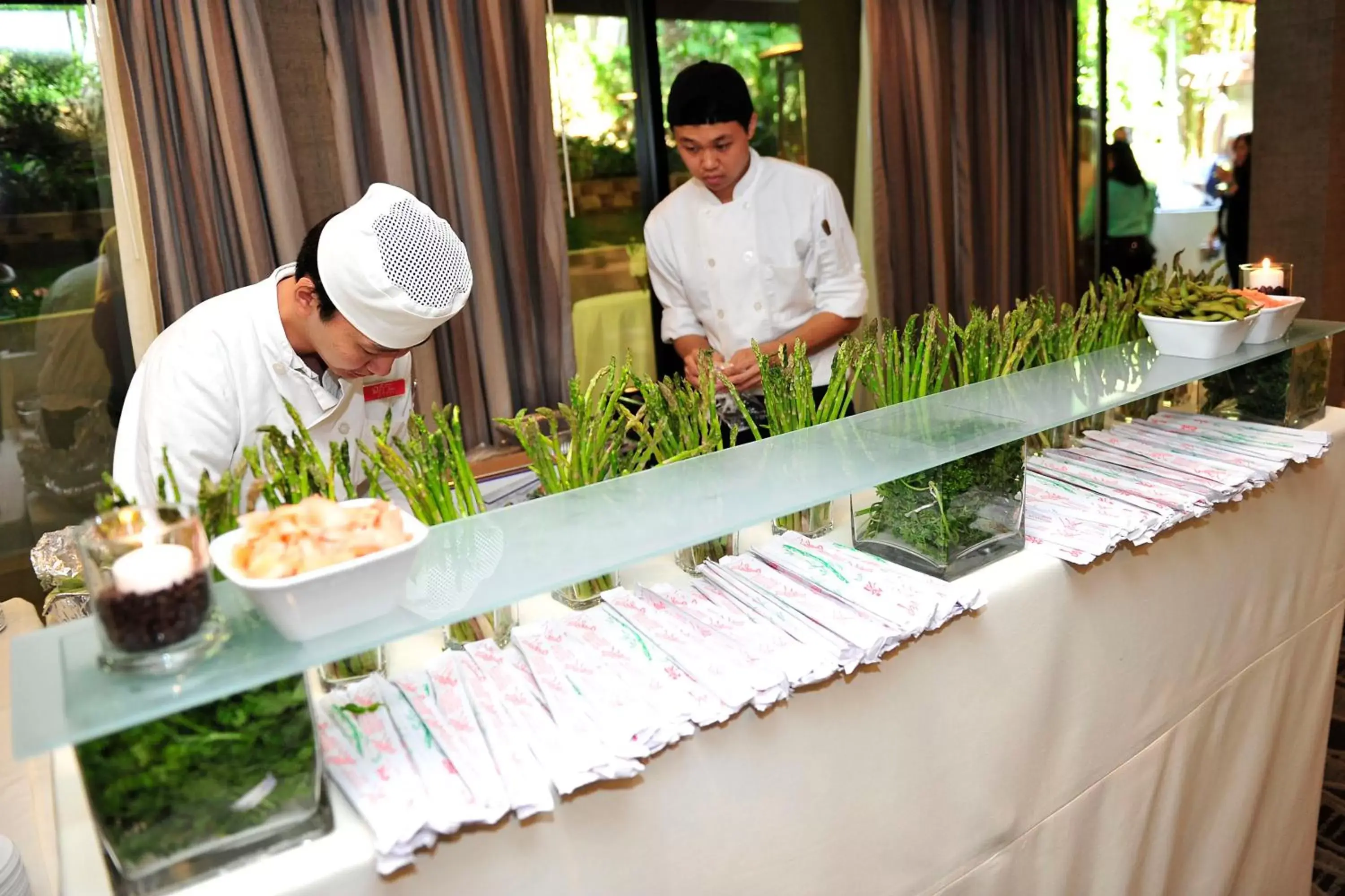 Staff, Food in Luxe Sunset Boulevard Hotel