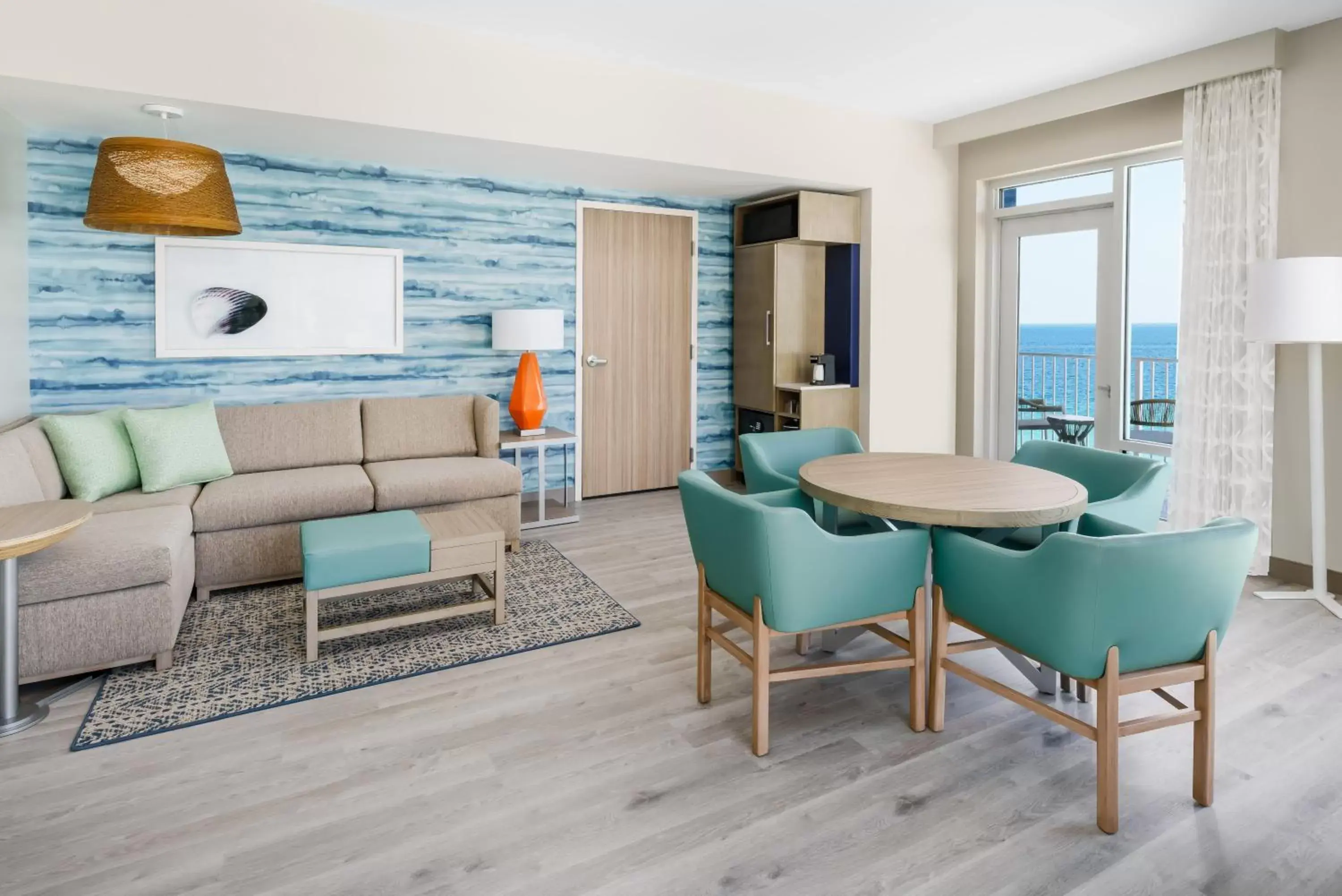 Living room, Seating Area in Hyatt Place Panama City Beach - Beachfront