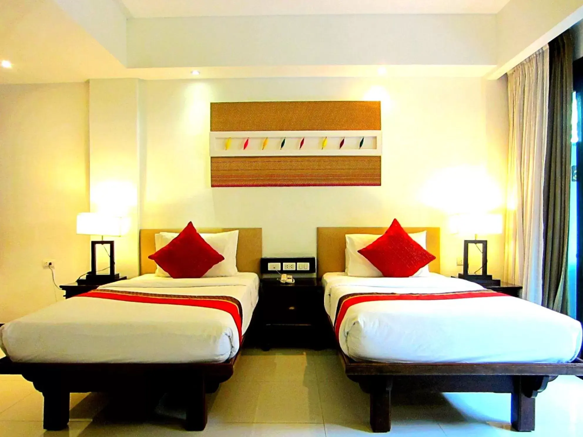 Bedroom, Bed in Yantarasri Resort