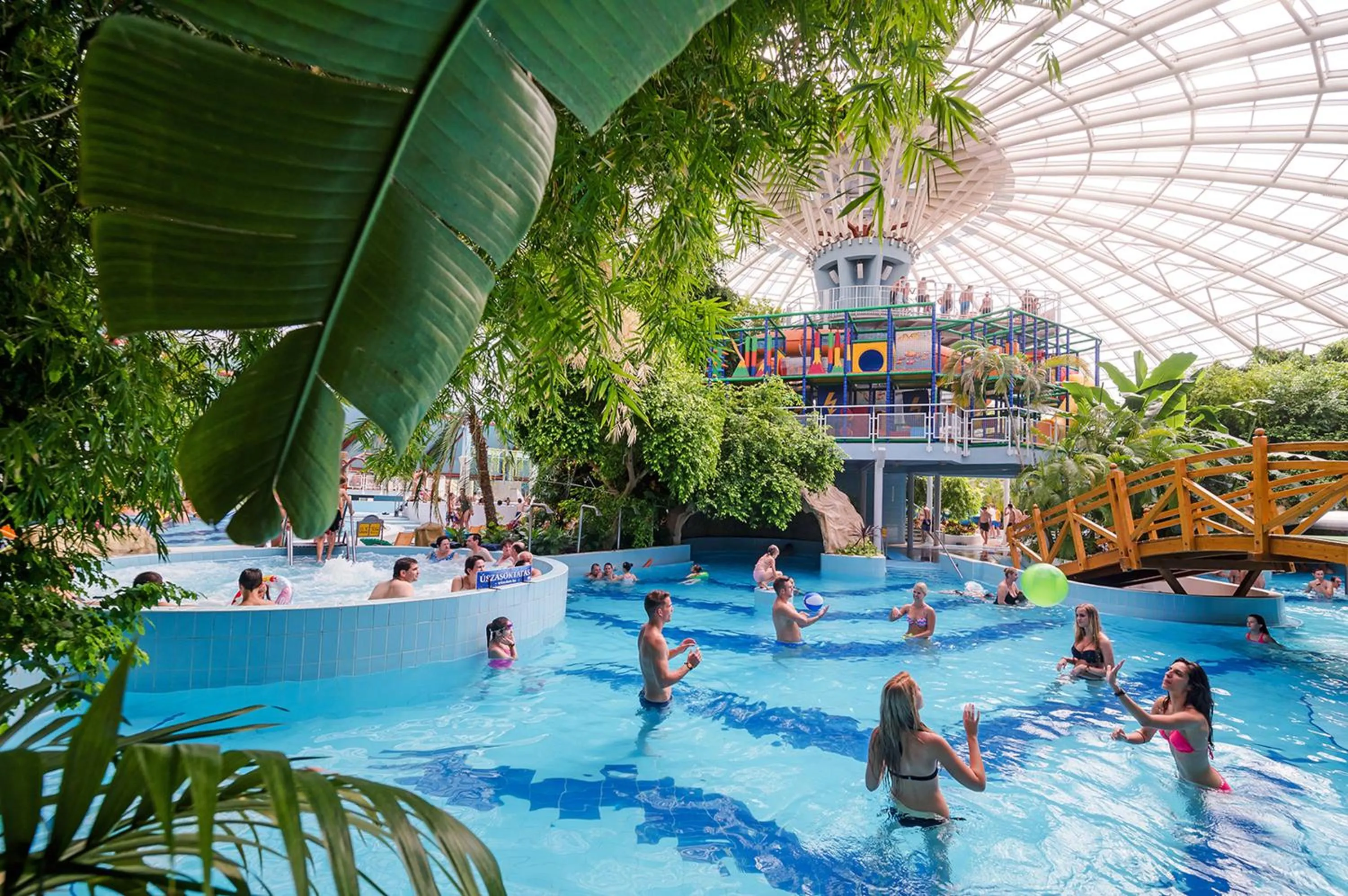 Aqua park in Aquaticum Debrecen Termal & Wellness Hotel