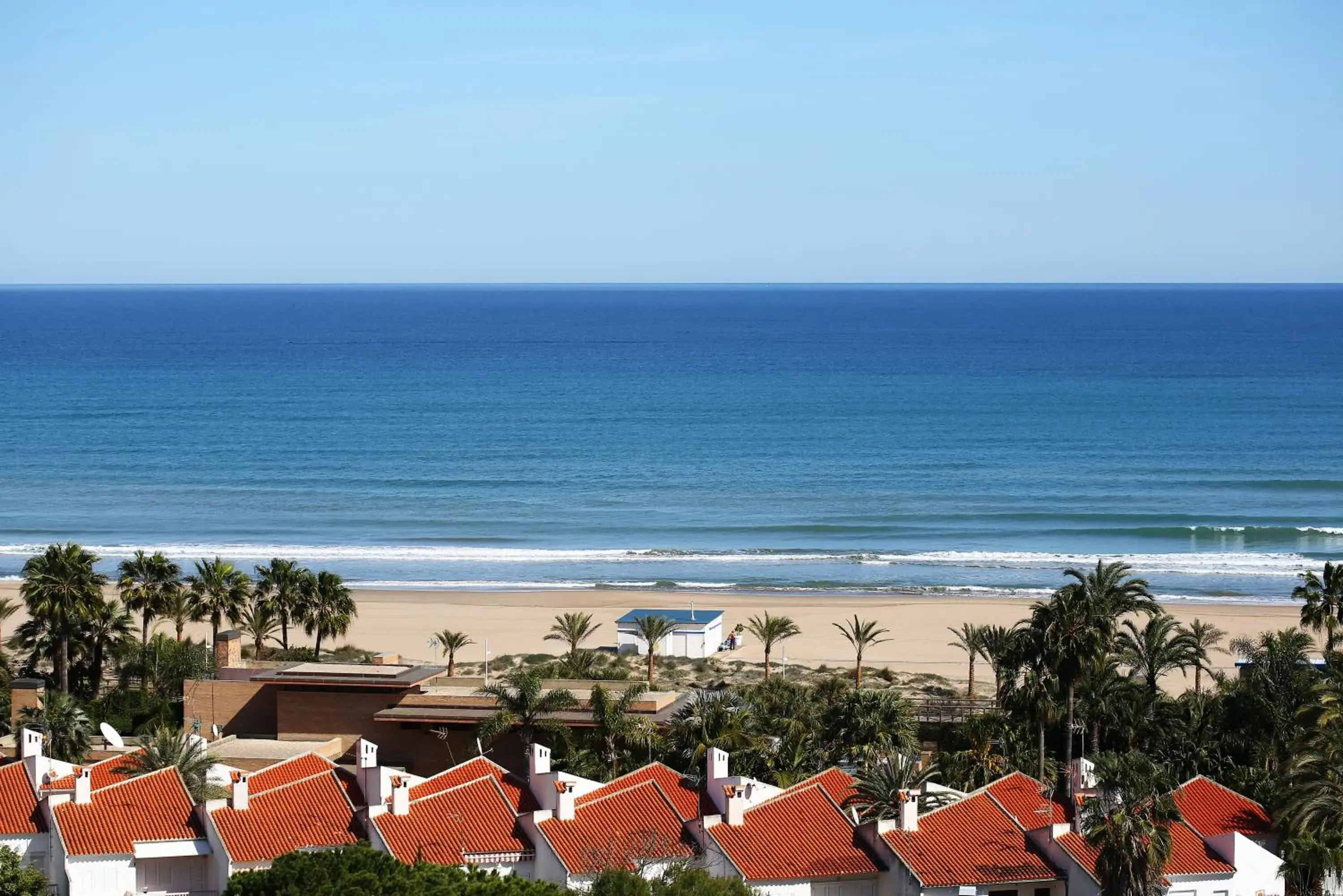 Beach, Sea View in Hotel Tres Anclas